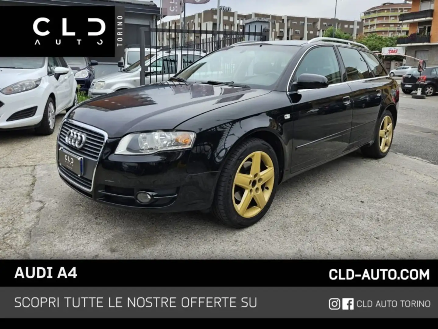 Audi A4 2.0 16V TDI Avant Schwarz - 1