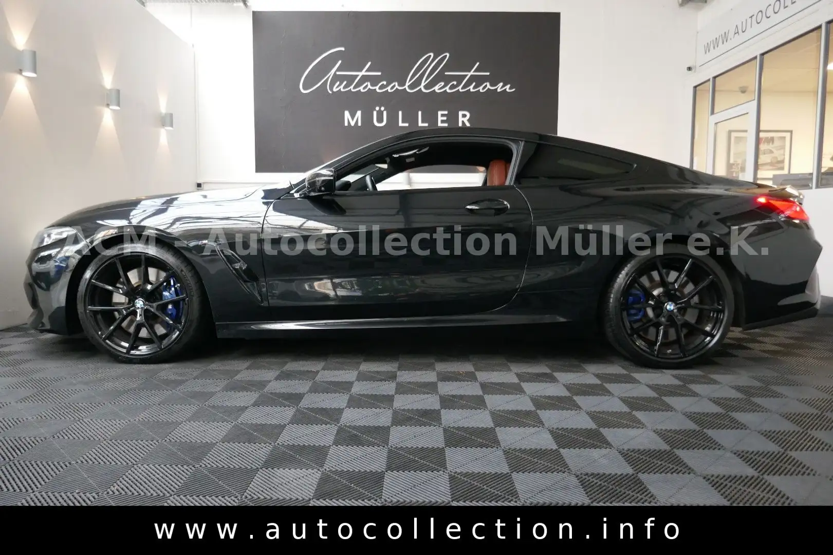 BMW M850 i Coupe xDrive*2.Hand*Laser*360°*Virtuell* Noir - 2