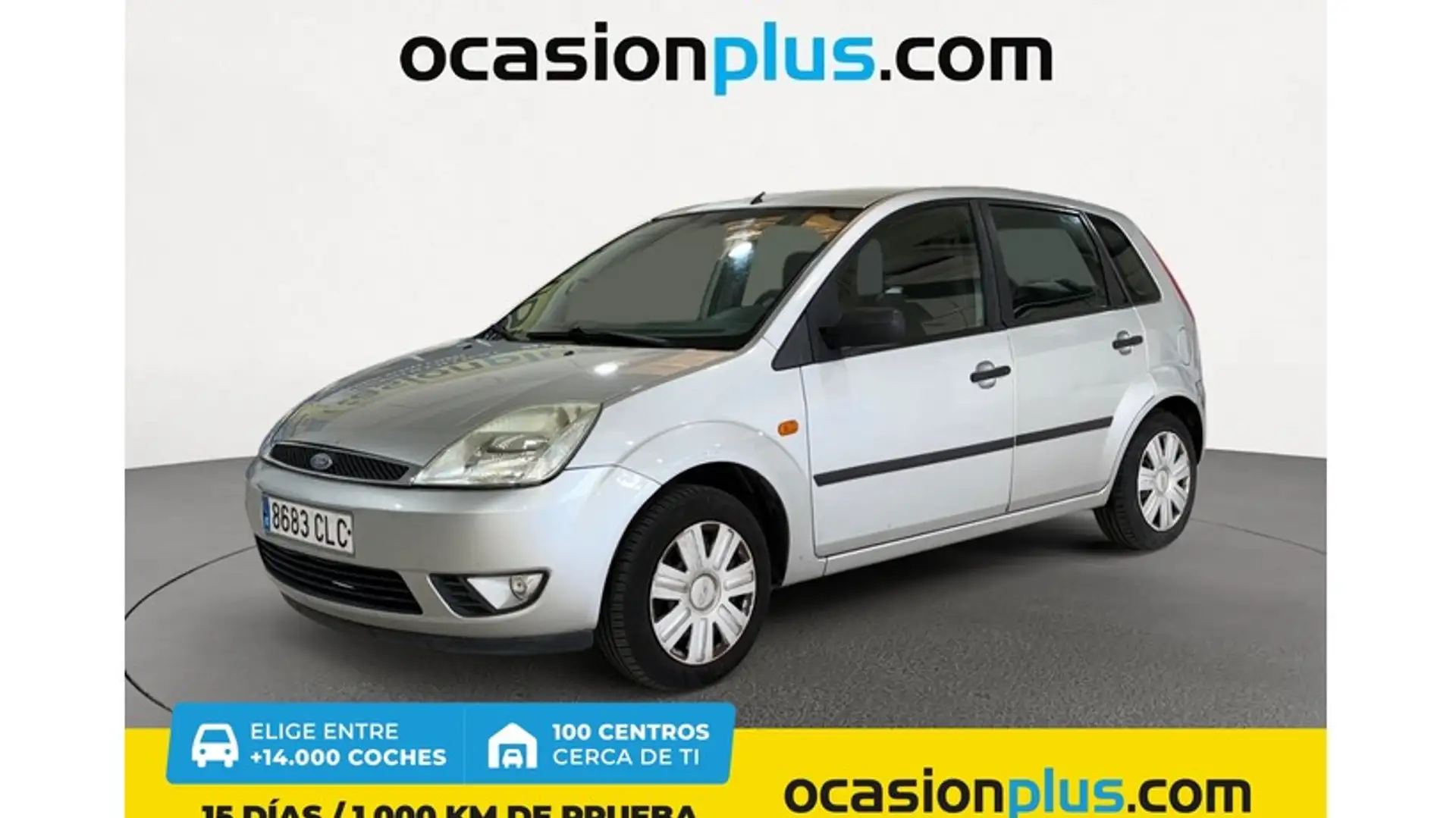 Ford Fiesta 1.4 TDCi Trend Plateado - 1