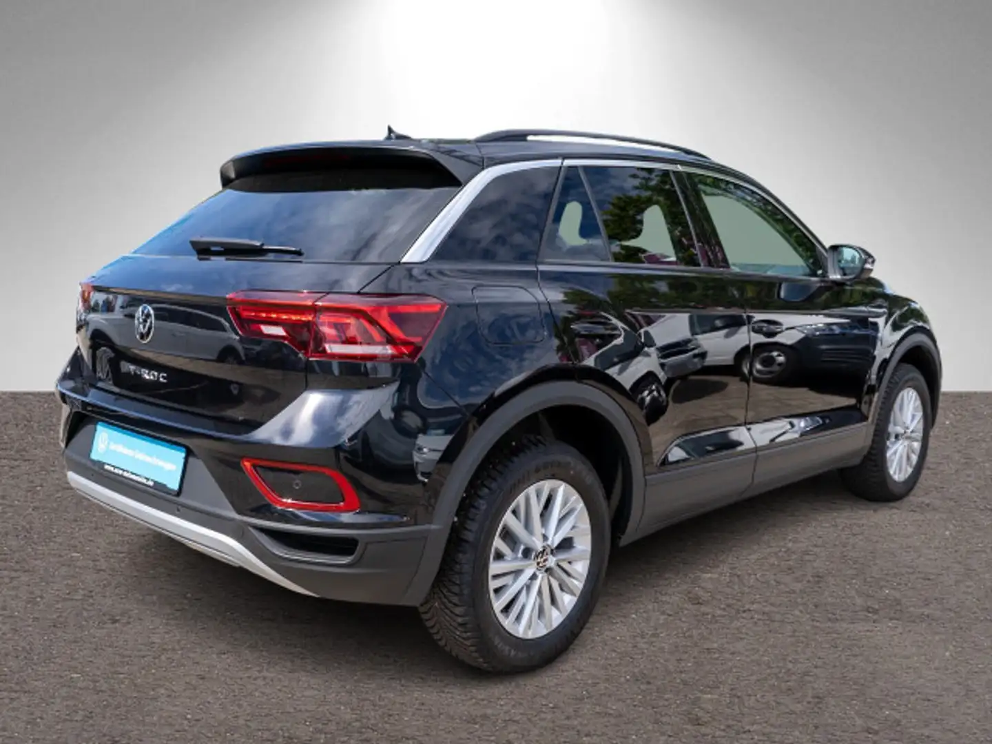 Volkswagen T-Roc Life 1.0 TSI LED Navi Standhz ACC PDC SHZ Noir - 2