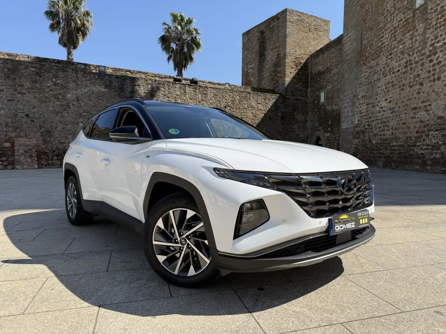 Hyundai TUCSON 1.6 CRDI 48V Tecno Sky 4x2 Blanco - 2