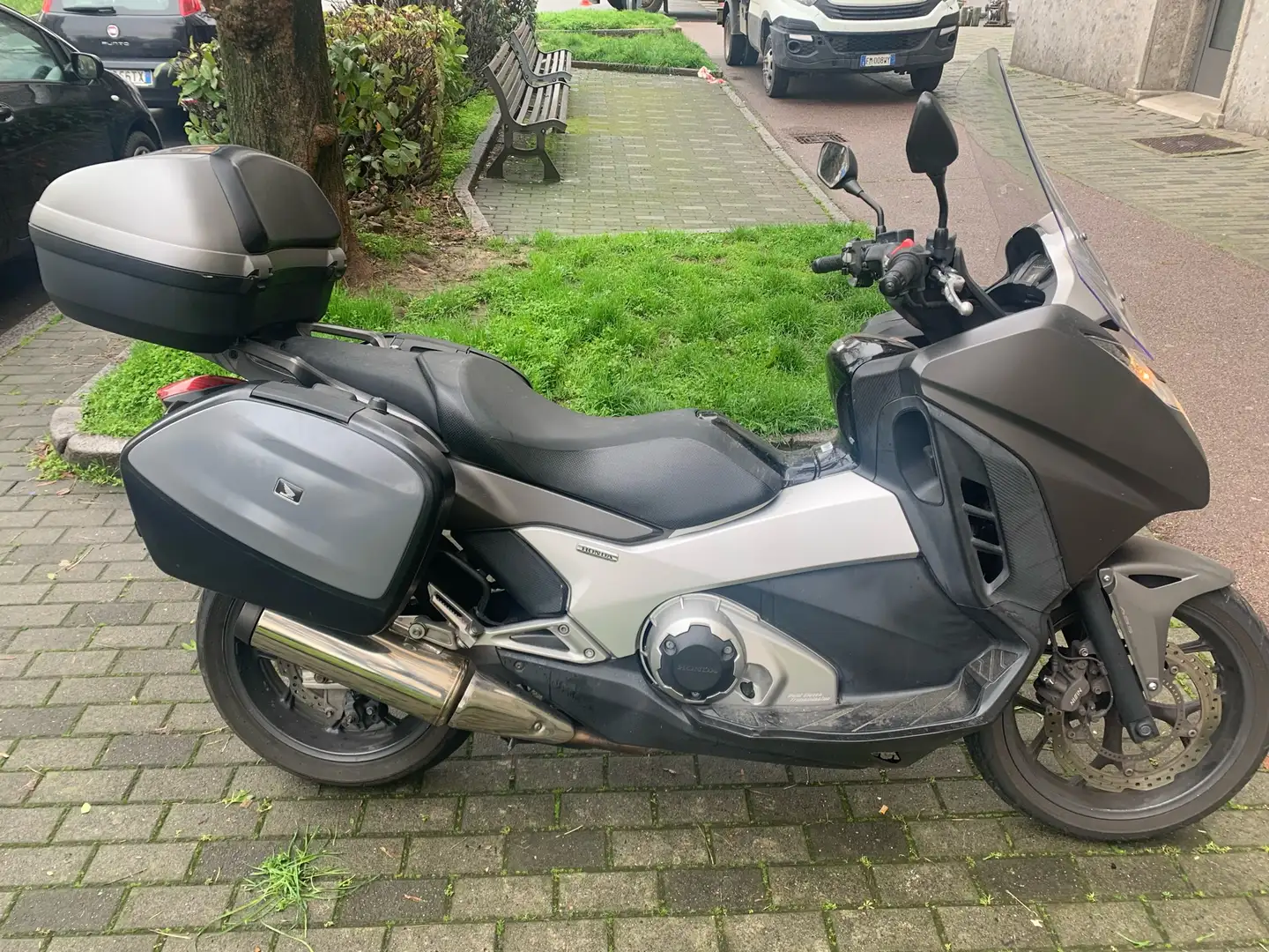 Honda NC 750 bauletti Grey - 2