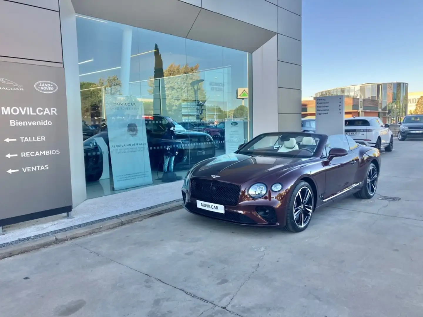Bentley Continental GT W12 Convertible Paars - 1
