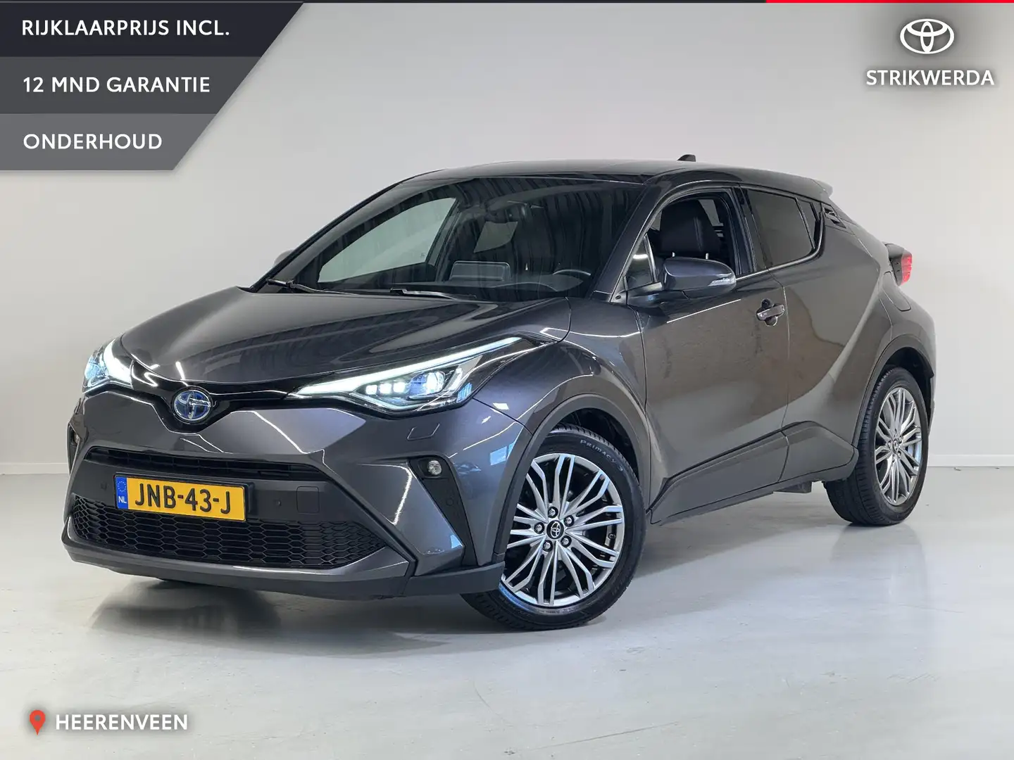 Toyota C-HR 1.8 Hybrid Executive | Half-leder | BSM | Apple ca Gris - 1