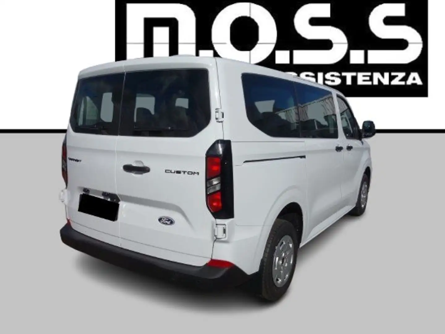 Ford Transit Custom FORD TRANSIT CUSTOM L1 9 POSTI KM 0 Bianco - 2