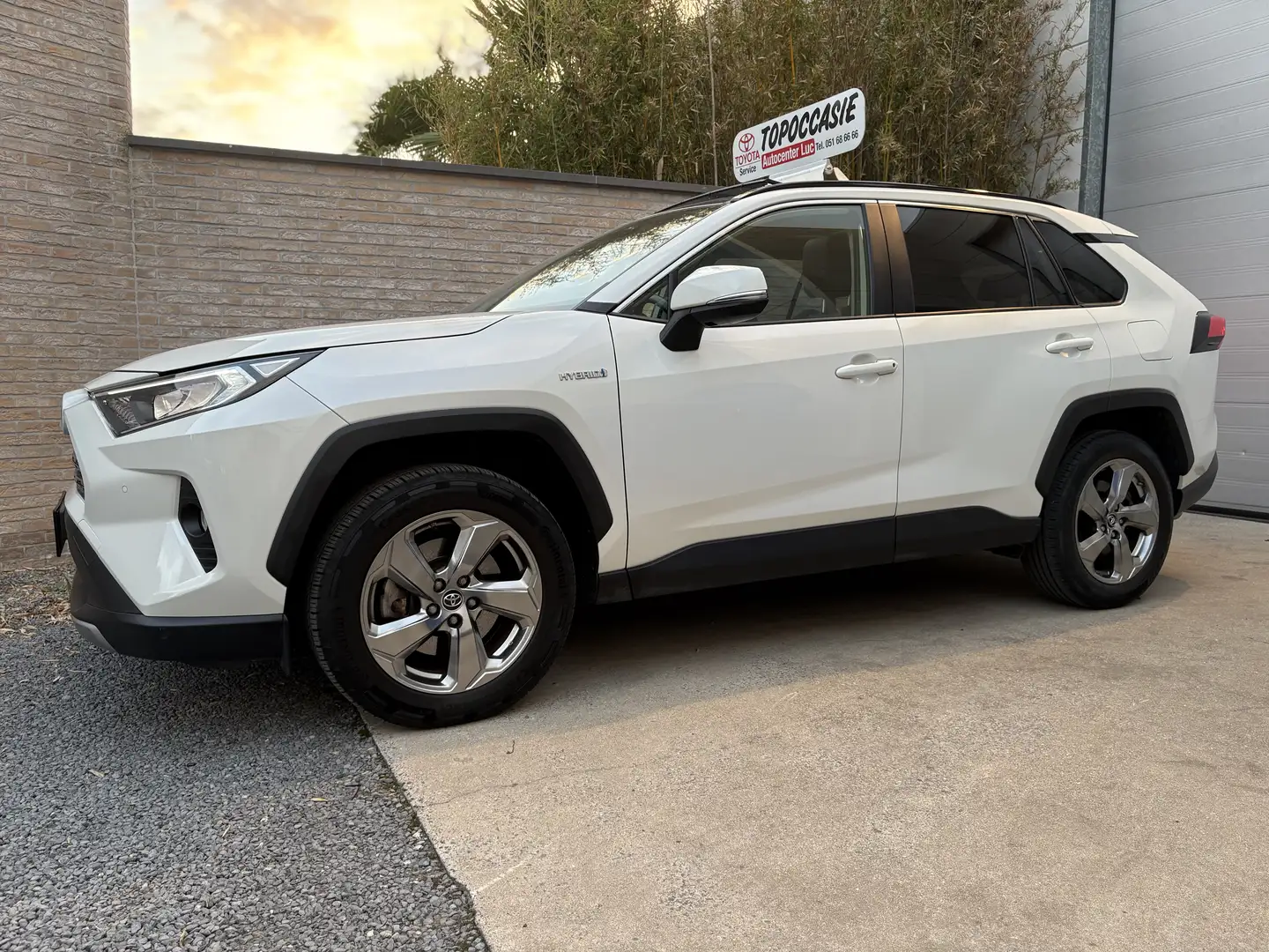 Toyota RAV 4 RAV4 2.5i HYBRID DYNAMIC PLUS / OPEN DAK !!! Blanc - 2