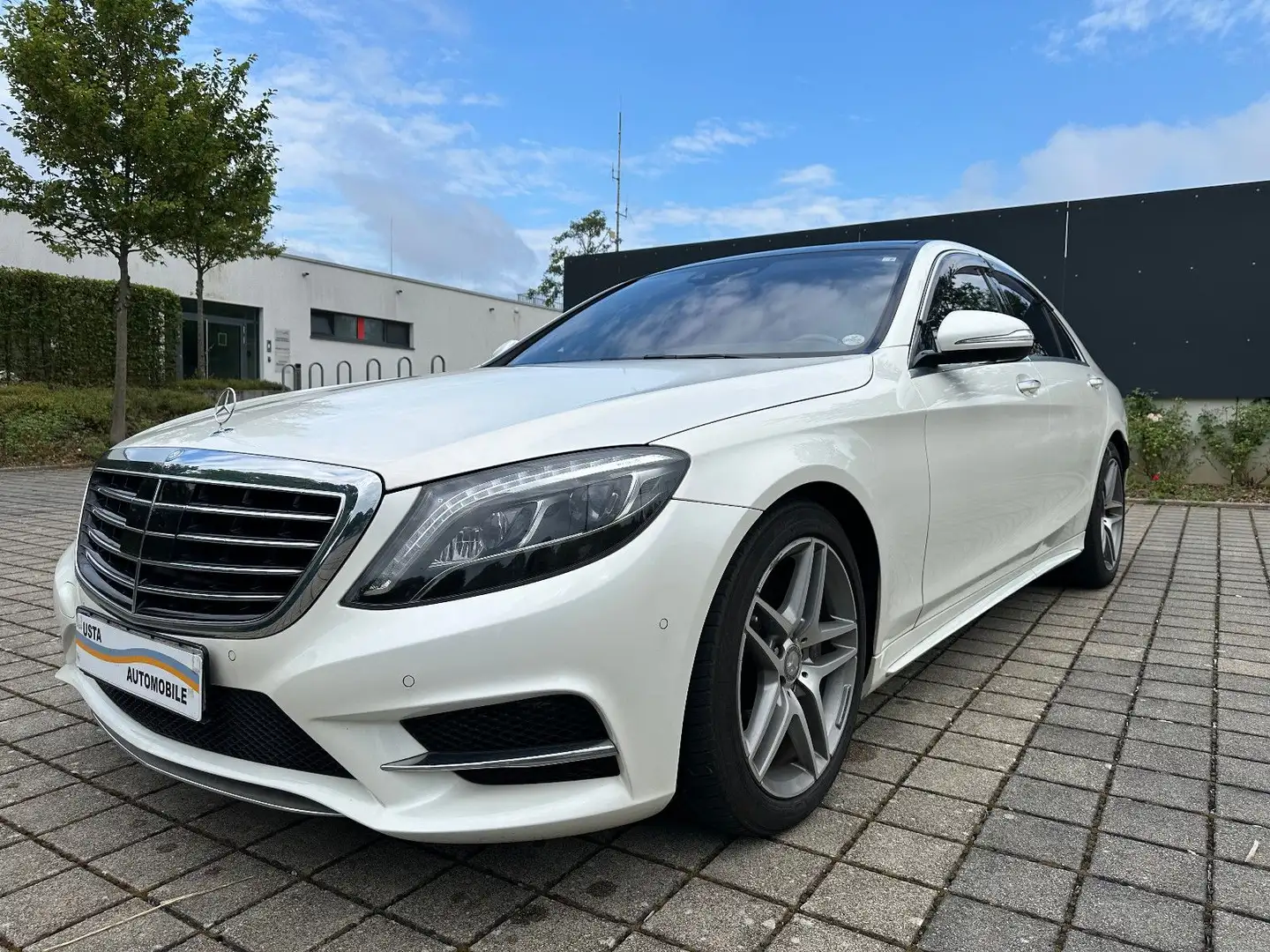 Mercedes-Benz S 400 Hybrid / h AMG/Pano/HeadUp/Burmast/Voll Blanc - 1