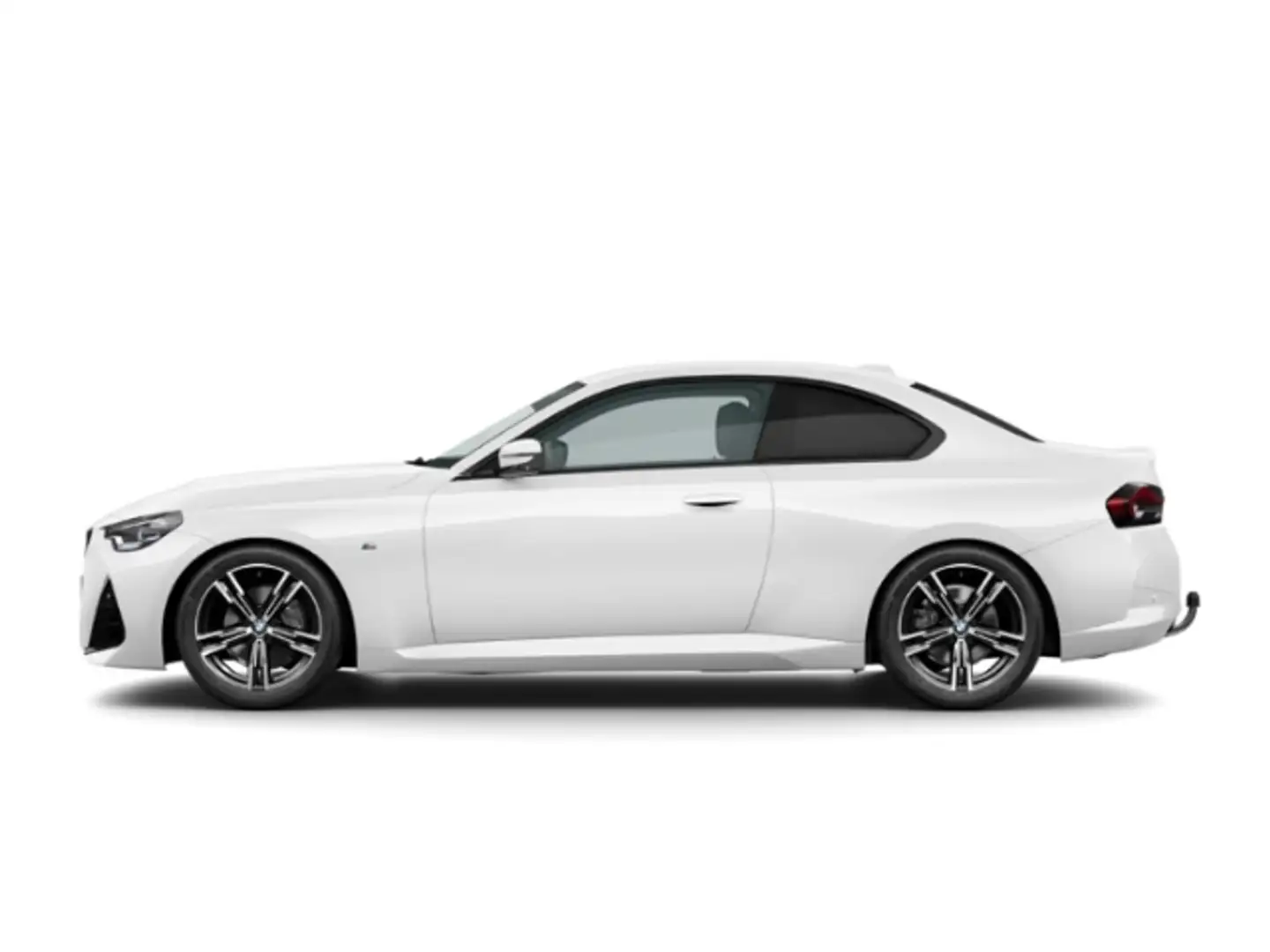 BMW 220 dA Coupe M-Sport AHK adLED 18'' FLA HiFi HUD PA+ D Weiß - 2