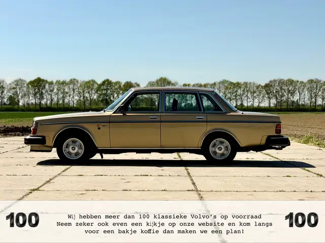 Volvo 264 GL 2.7 Handgeschakeld, Schuifdak, Airco, Trekhaak