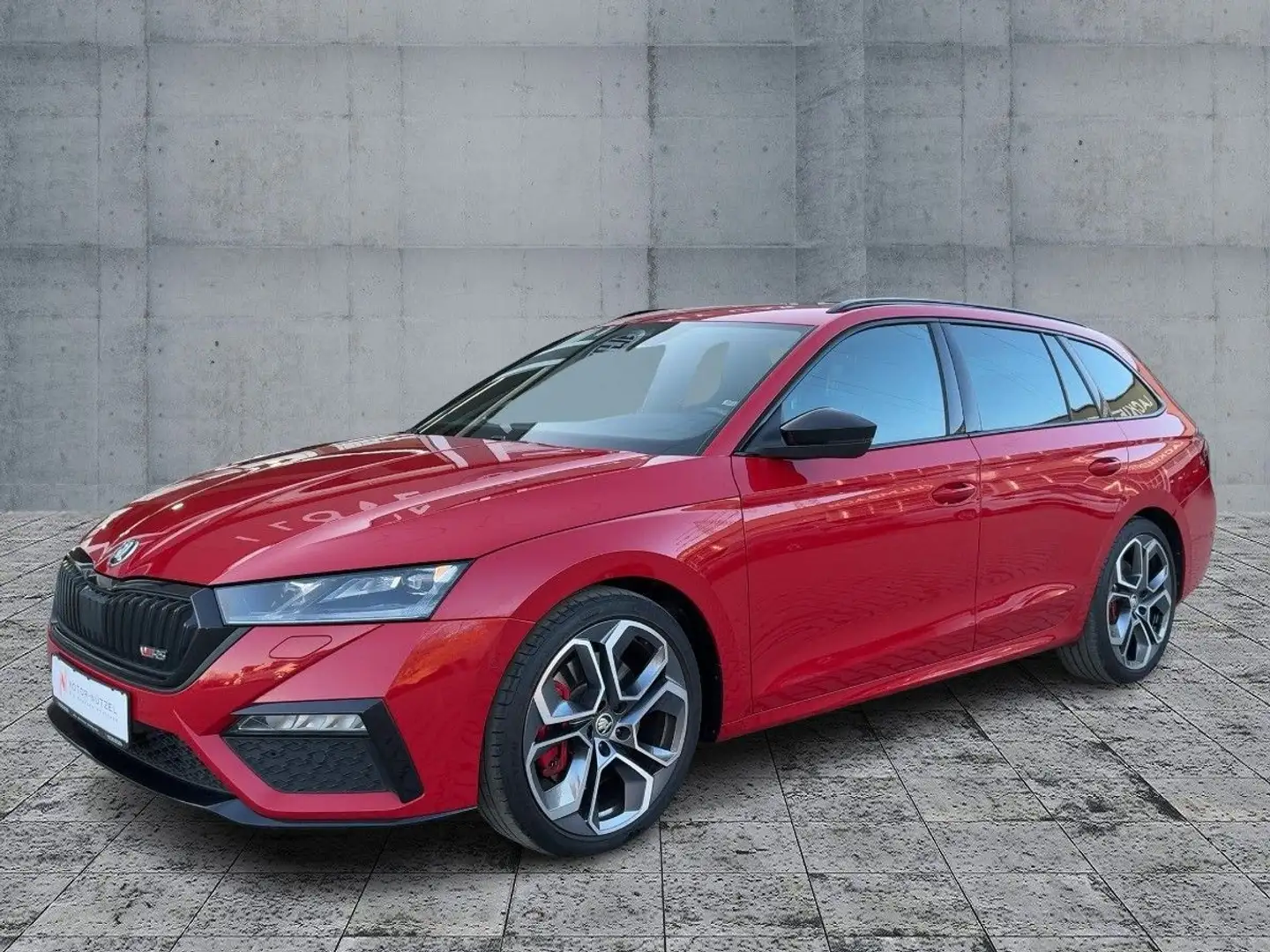 Skoda Octavia Combi RS 2.0 TSI DSG MATRIX+NAVI+PANO Piros - 2