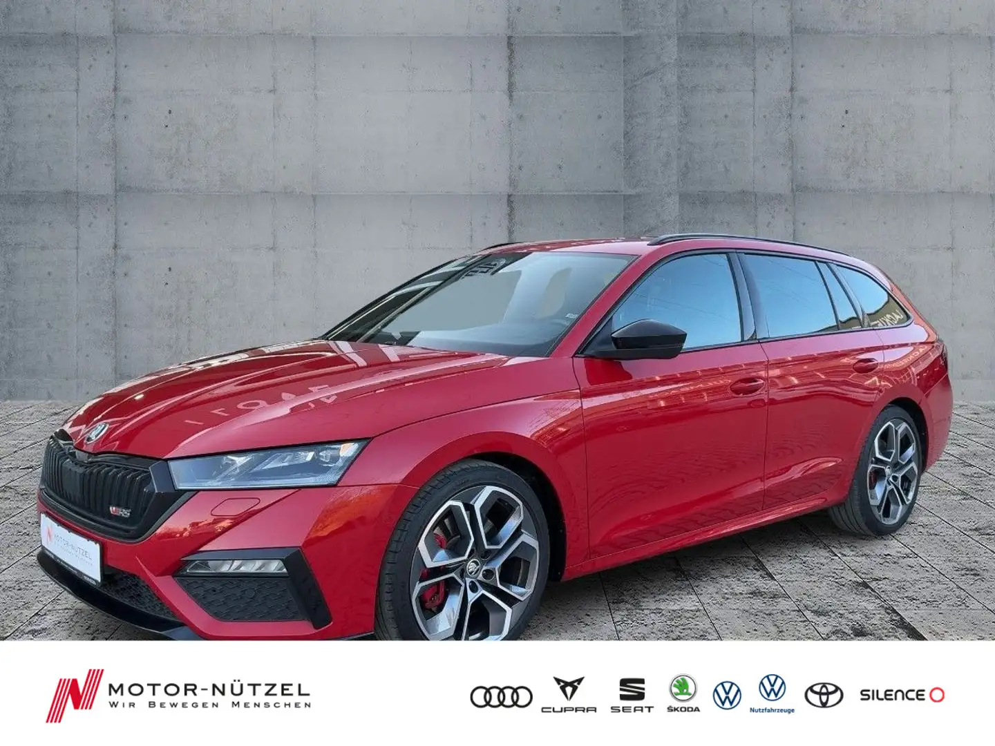 Skoda Octavia Combi RS 2.0 TSI DSG MATRIX+NAVI+PANO Rouge - 1