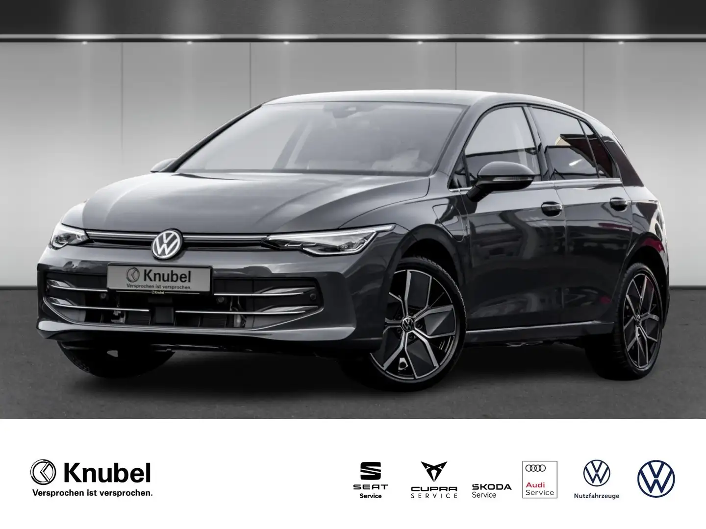 Volkswagen Golf VIII Style eHybrid IQ.Light Navi AHK ACC Head-up Gris - 1