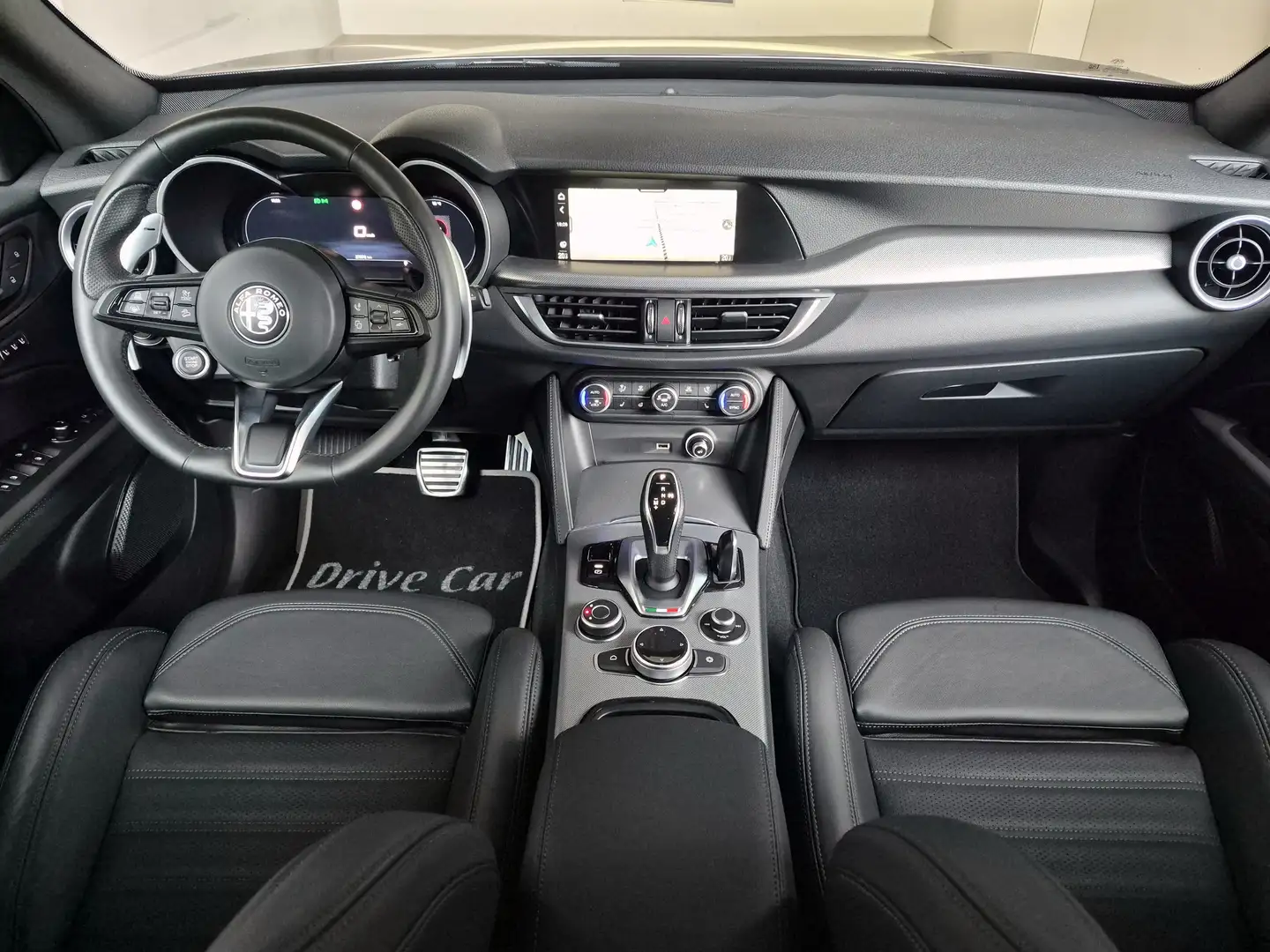 Alfa Romeo Stelvio VELOCE Q4 AT8 2.2 MTJ 210CV BLACK PACK C20" Grigio - 2