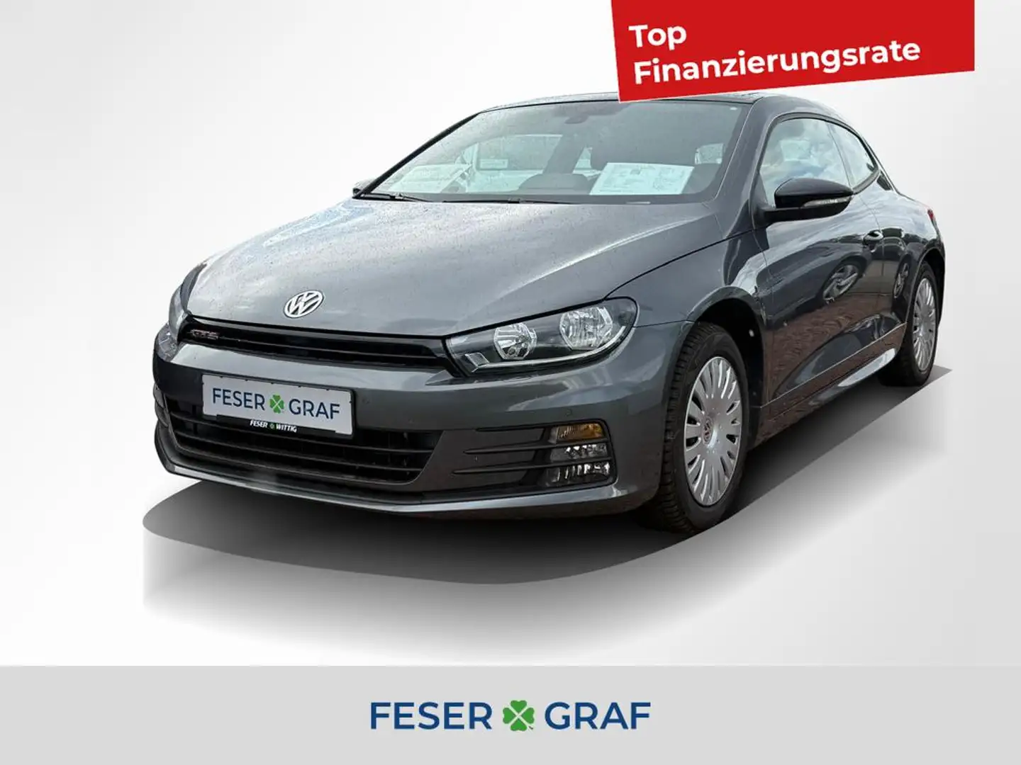 Volkswagen Scirocco 2.0 TSI GTS DSG R-Line/Pano/GRA/18"/Nebel/AHK Gris - 1