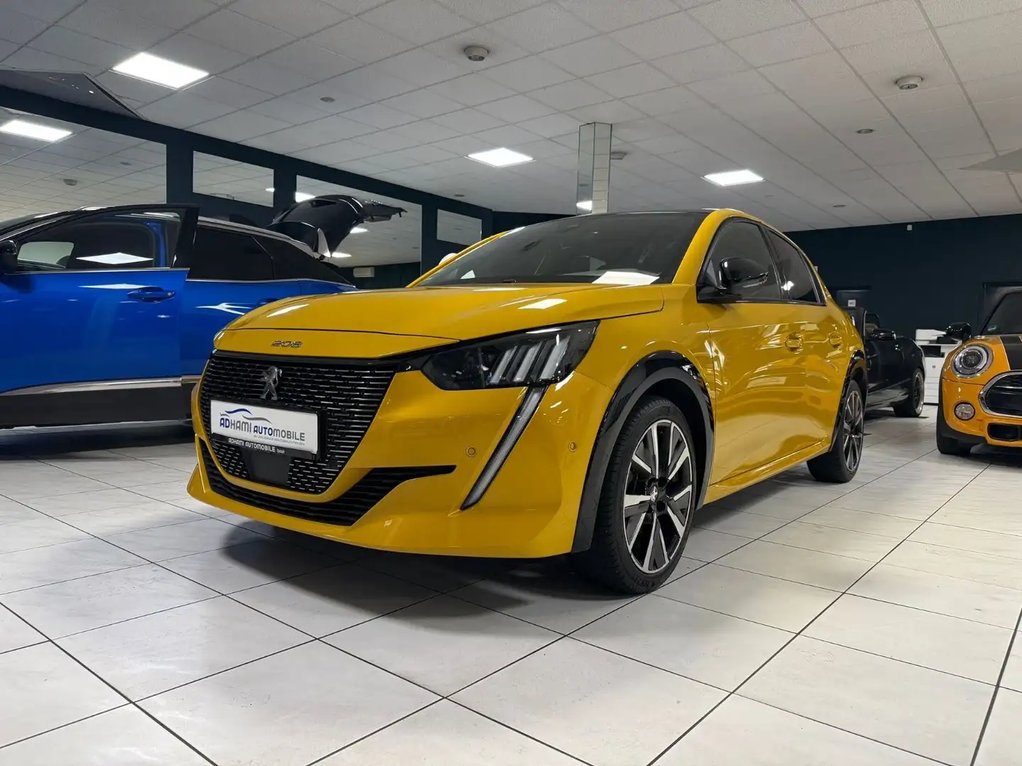 Peugeot 208 GT/1.HAND/LED/NAVI/CAM/CARPLAY/ALCANTARA Amarillo - 1