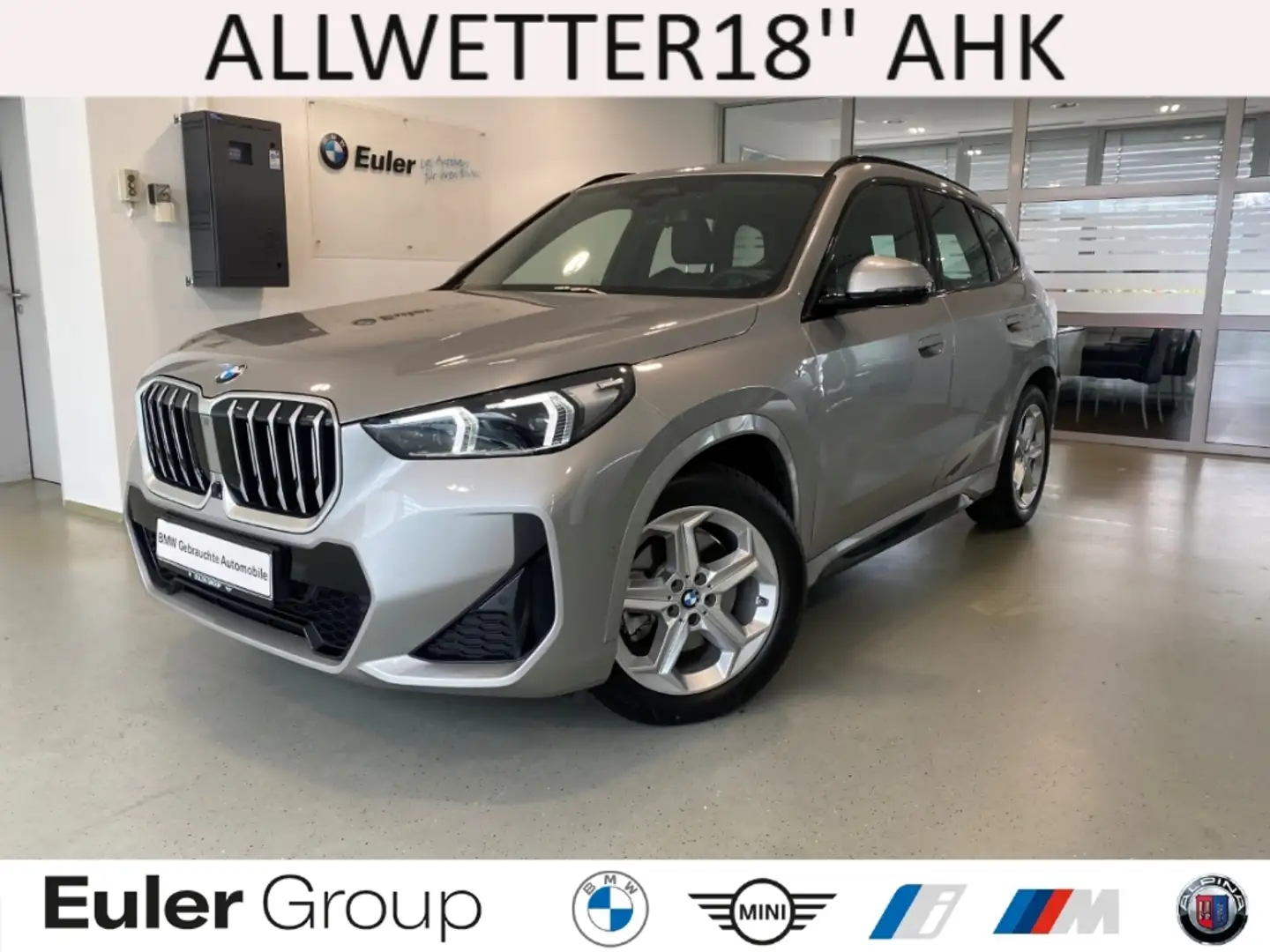 BMW X1 20i M-Sport ALLWETTER18'' AHK Ad-M-Fahrw H/K MemoS Silber - 1