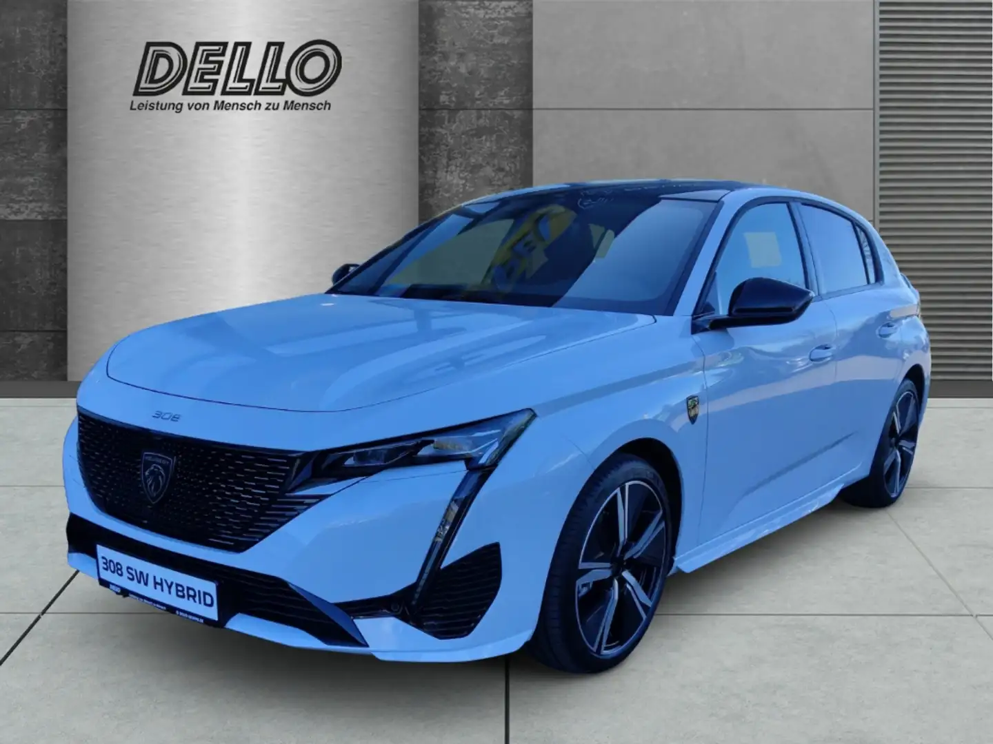 Peugeot 308 GT Hybrid AT Premium-Paket Surrounding-Plus AHK-ab Blanc - 1