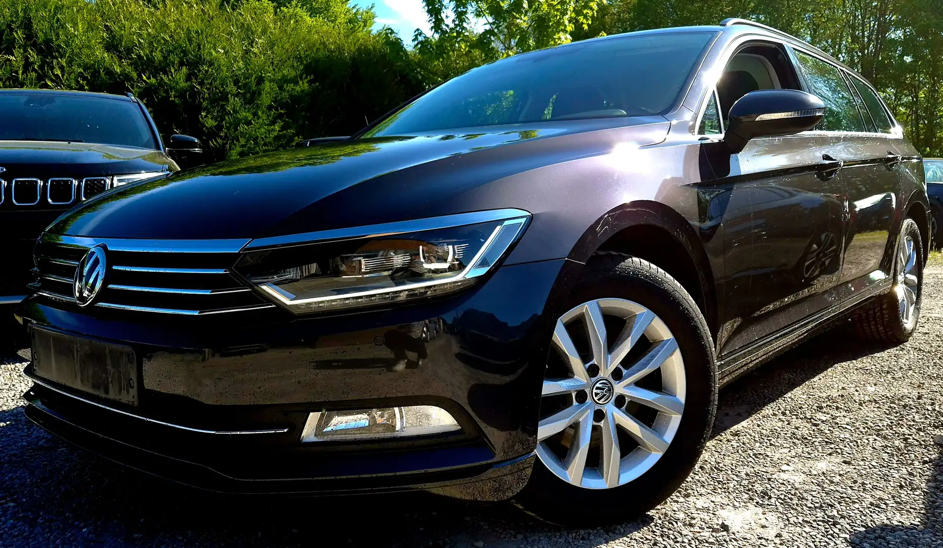 Volkswagen Passat Variant SW 1.6 TDi Highline DSG (EU6.2) TVA DEDUCTIBLE Gris - 1