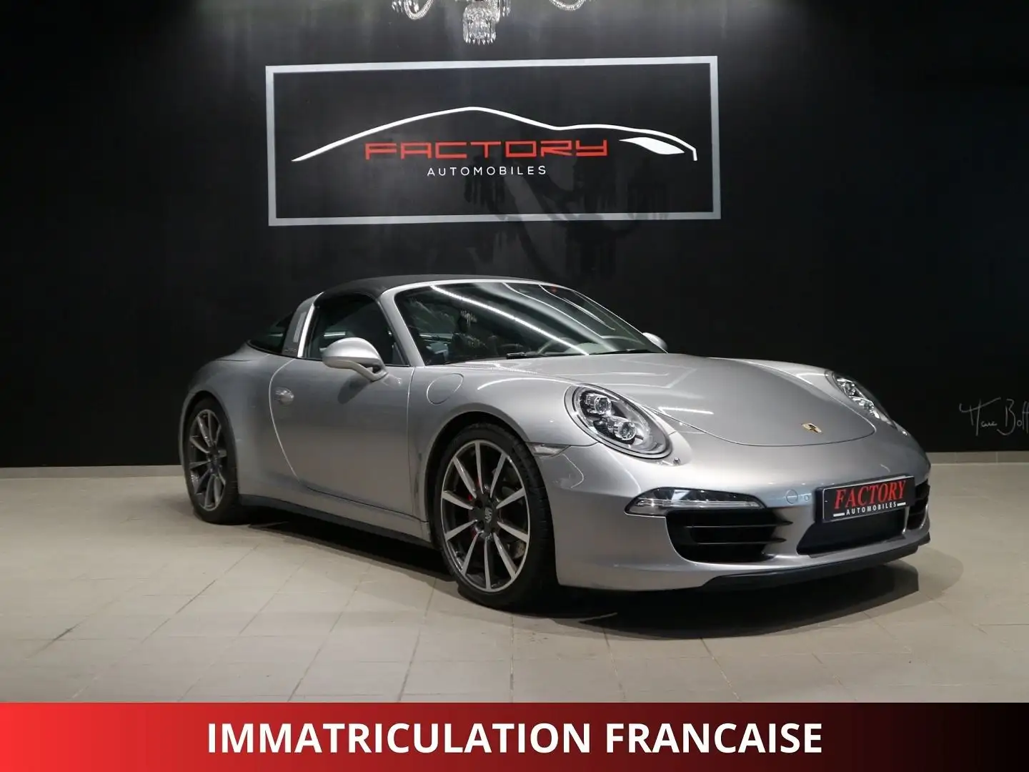 Porsche Targa TARGA 3.8 4S 400 PDK Gris - 1