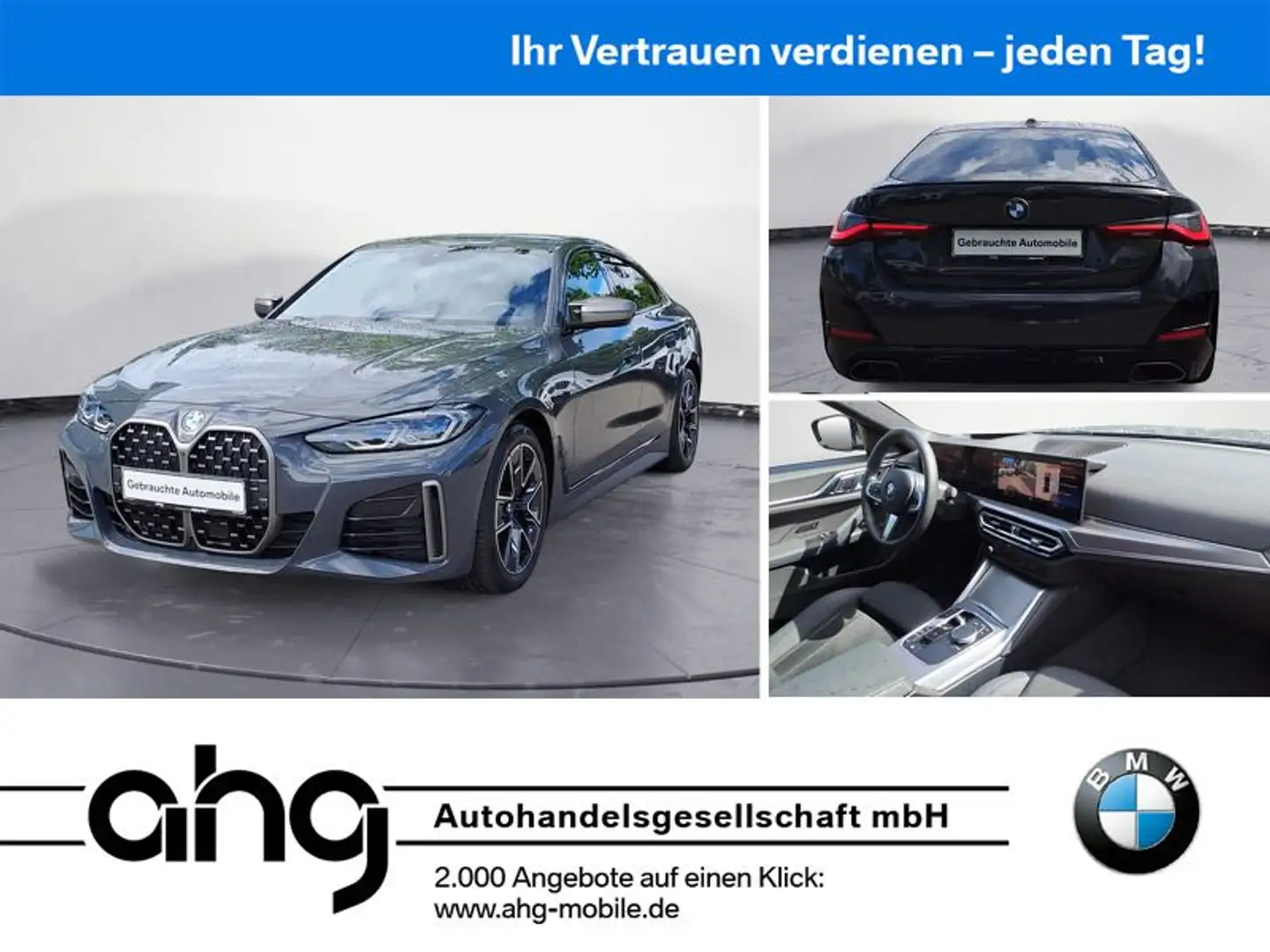 BMW 440 M440i Gran Coupe | Standhzg. | Laser | ACC | Gar Gris - 1