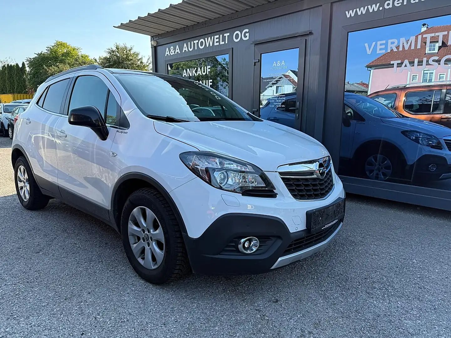 Opel Mokka 1,4 Turbo Cosmo Weiß - 1