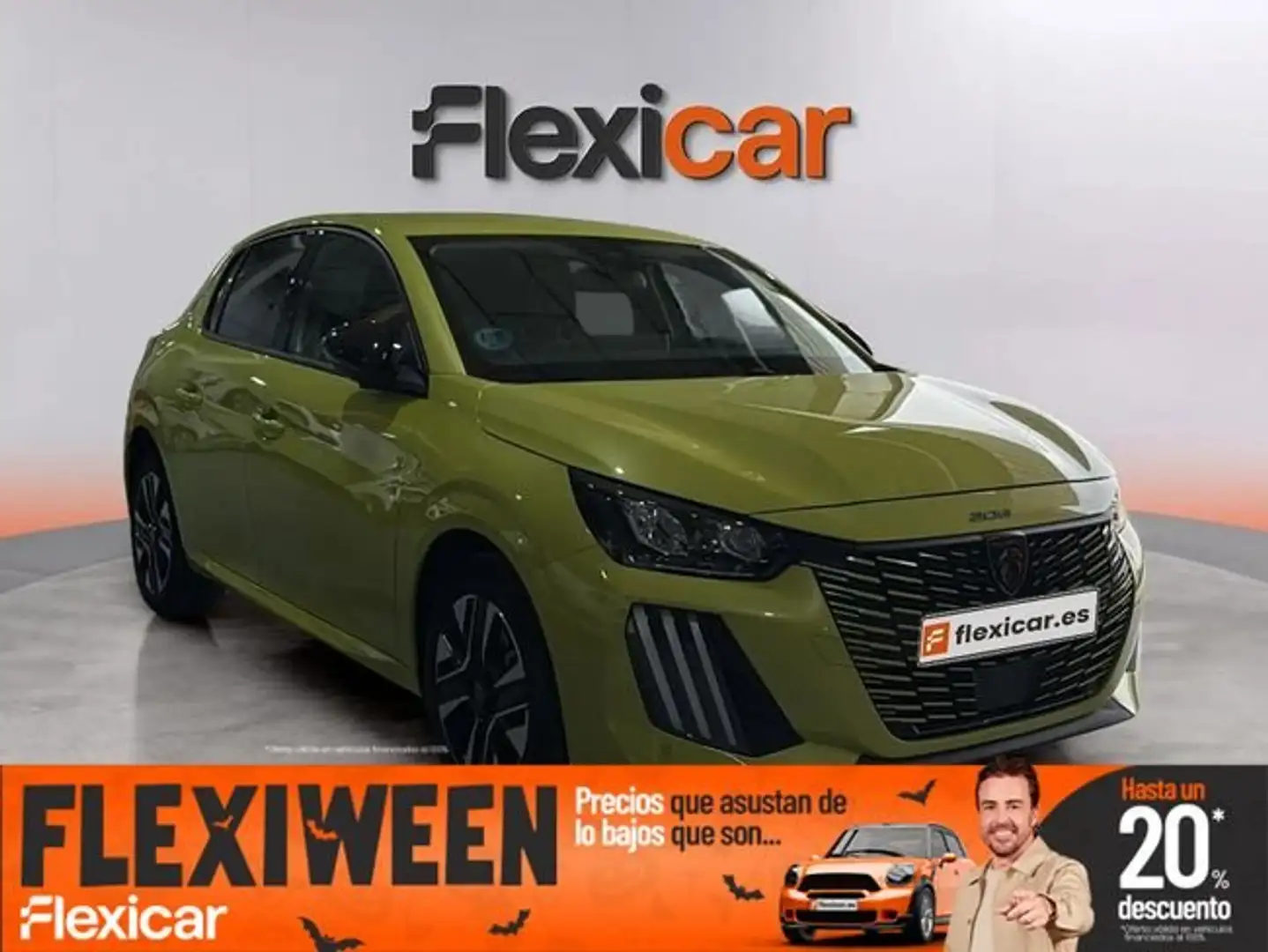Peugeot 208 Allure HYBRID 100 eDCS6 Verde - 1