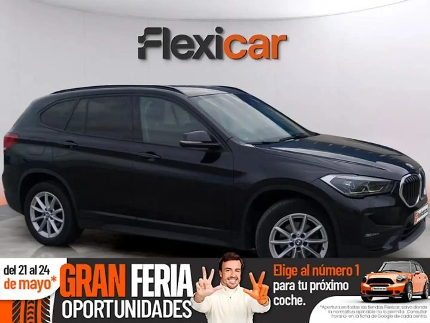 BMW X1 sDrive 18dA Negro - 1