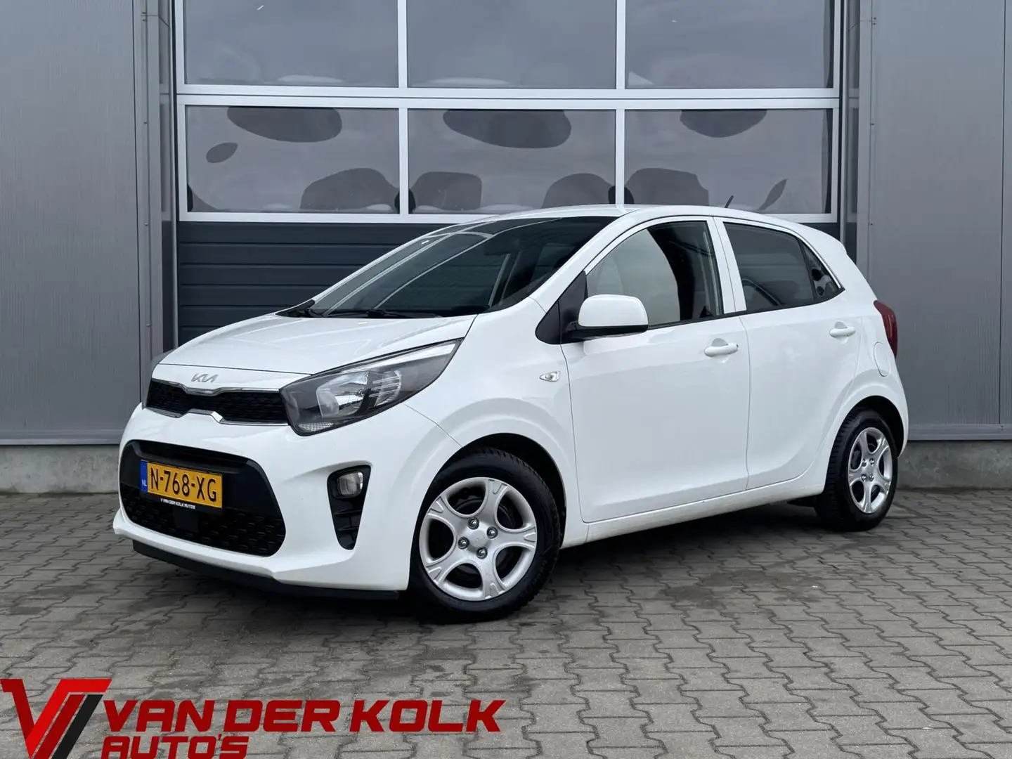 Kia Picanto 1.0 DPi ComfortLine | Cruise | Navigatie | Bluetoo Weiß - 1