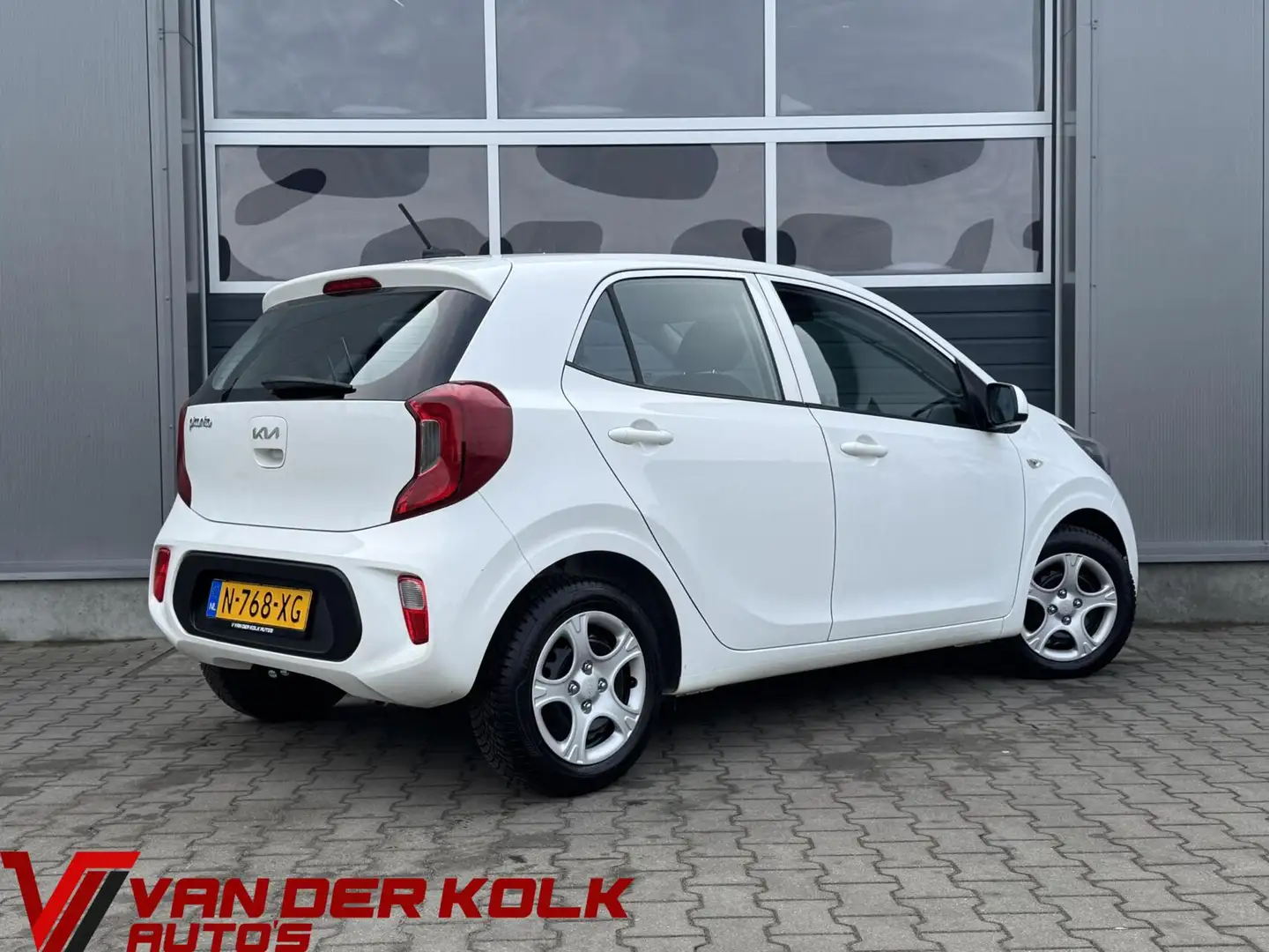Kia Picanto 1.0 DPi ComfortLine | Cruise | Navigatie | Bluetoo Weiß - 2