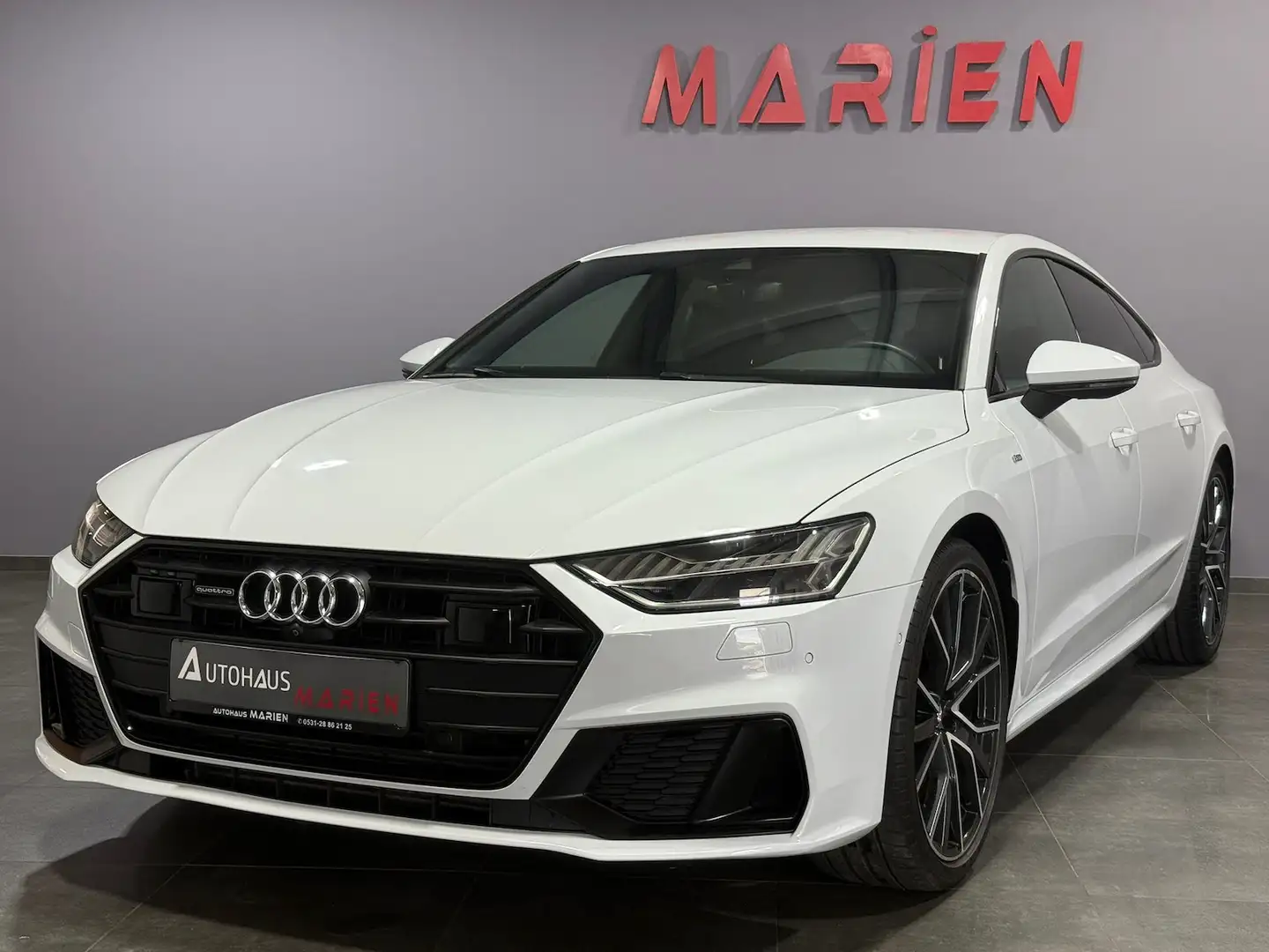 Audi A7 50 TDI QUATTRO*3X S-LINE*BLACK*MATRIX*VIRTUAL Weiß - 1