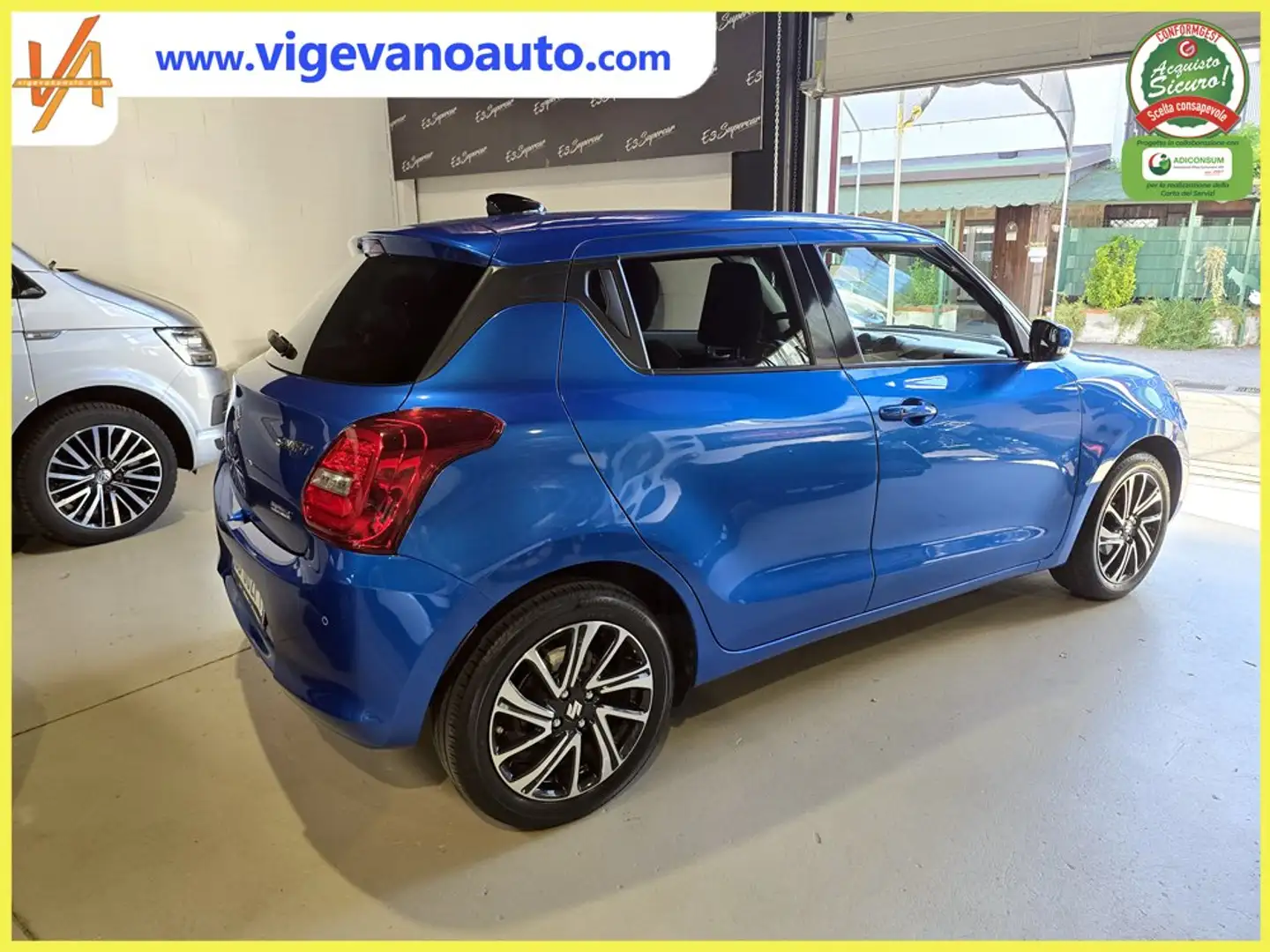 Suzuki Swift VI 2020 1.2h Hybrid Mhev Top 2wd Blu/Azzurro - 2