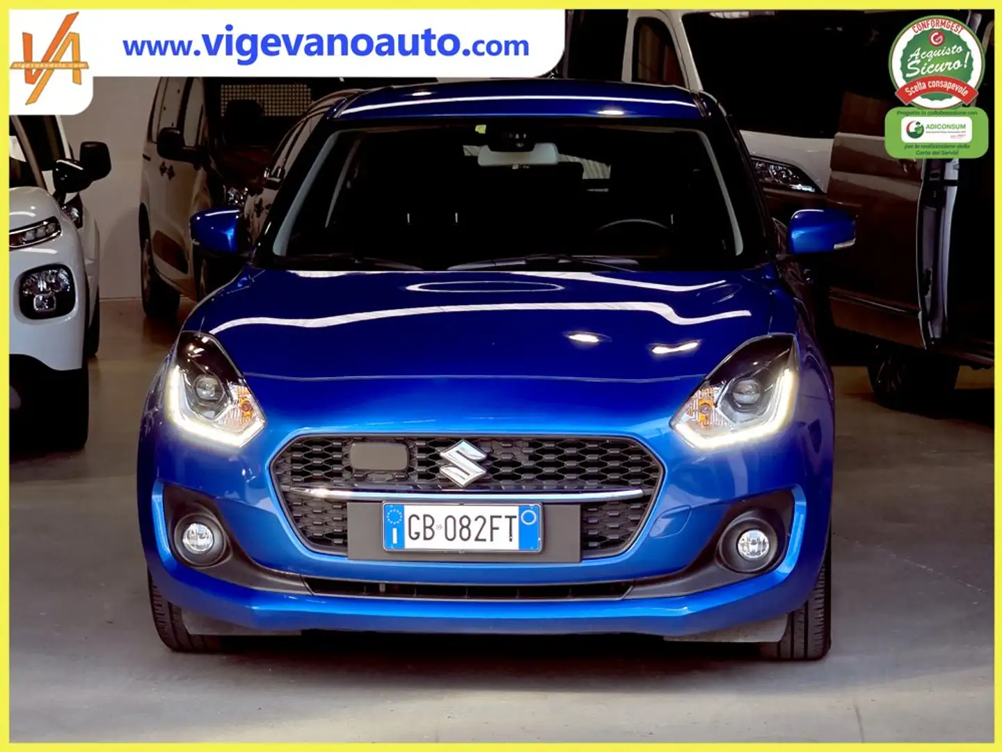 Suzuki Swift VI 2020 1.2h Hybrid Mhev Top 2wd Blu/Azzurro - 1