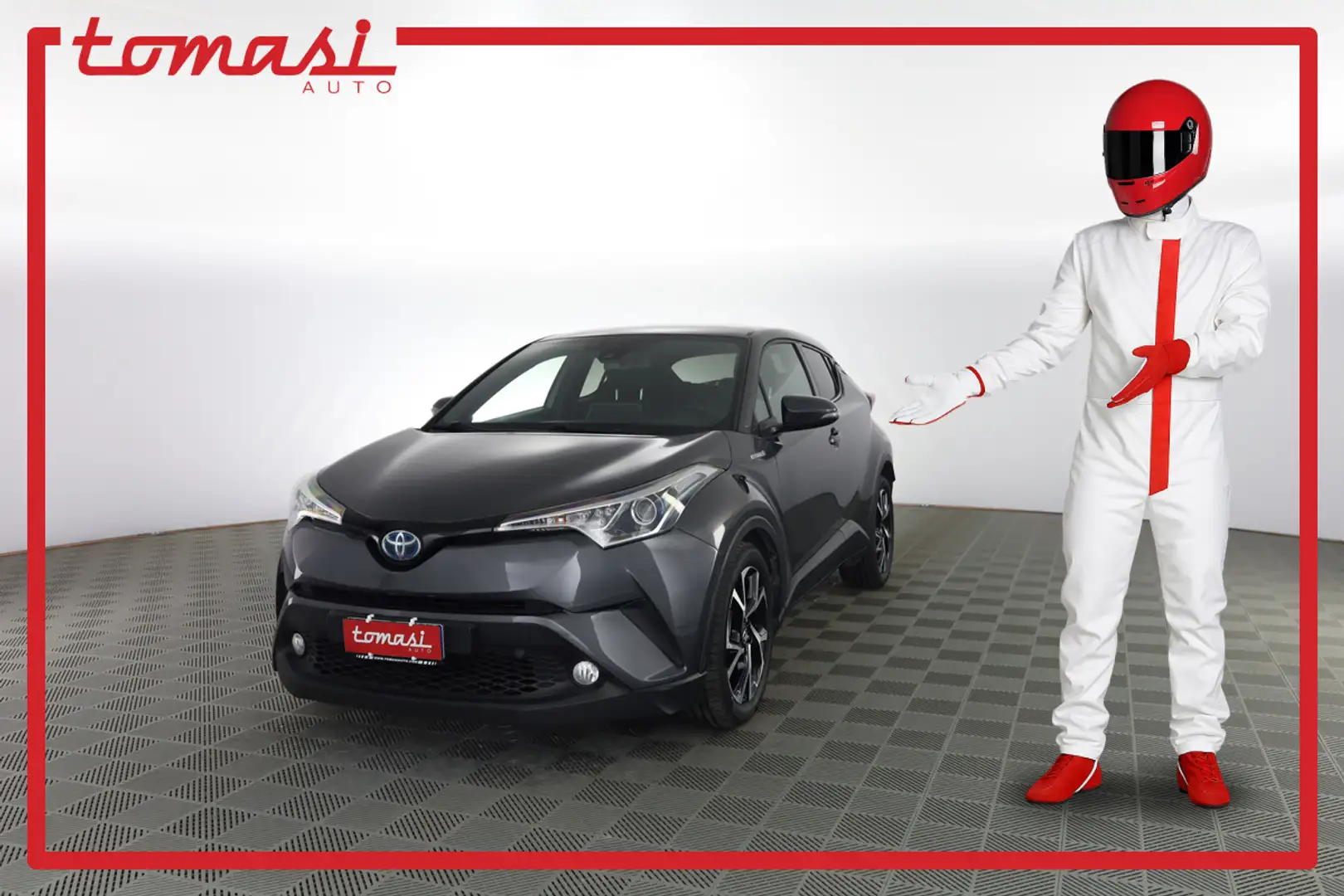Toyota C-HR TOYOTA C-HR 1.8 Hybrid E-CVT Trend Grau - 1