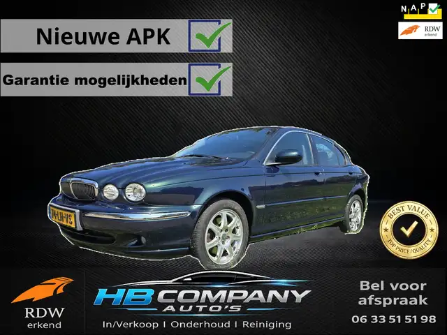 Jaguar X-Type 2.0 V6 Business Edition | Nieuwe APK | NAP | Prijs