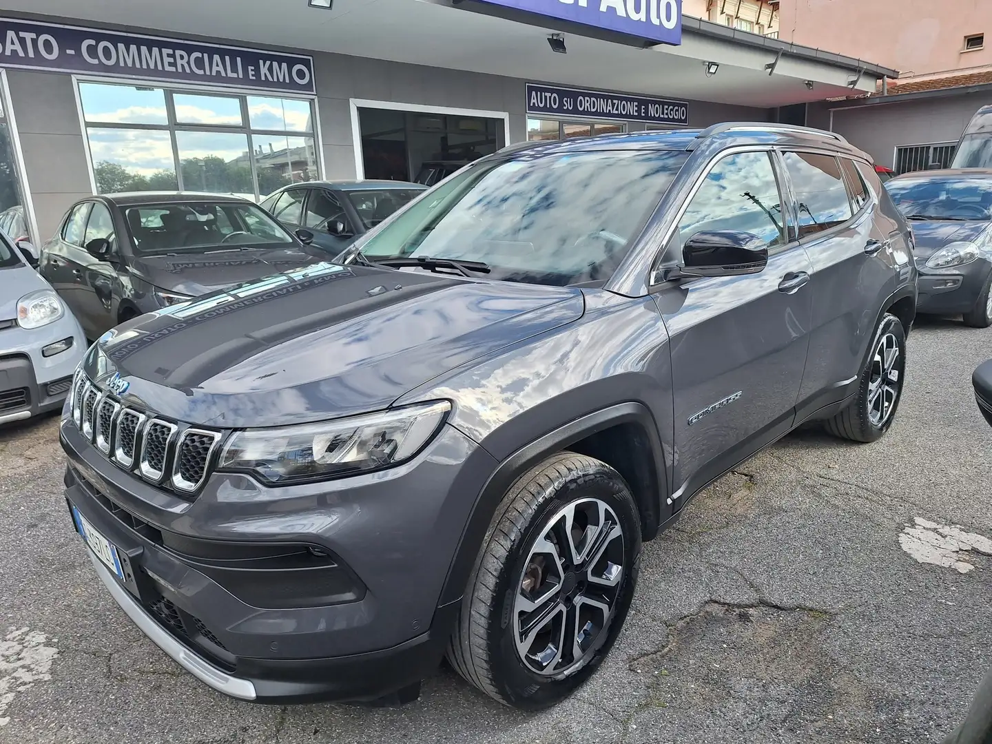 Jeep Compass 1.3 turbo t4 phev Limited 4xe auto Grigio - 1