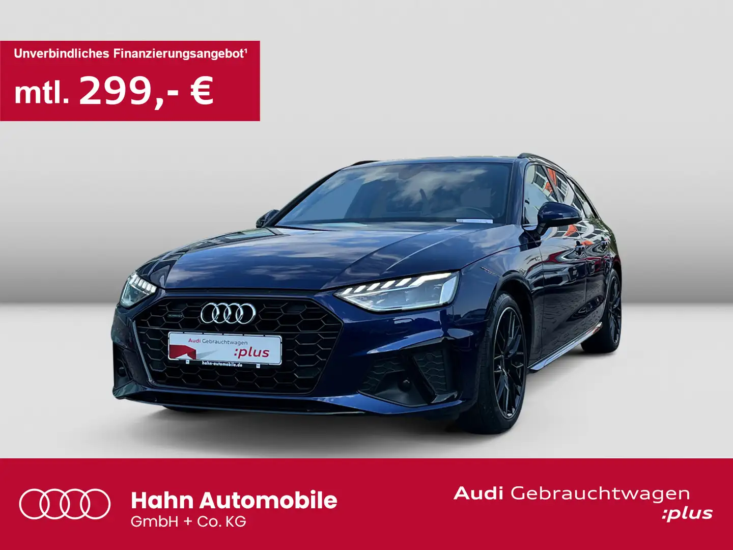 Audi A4 45 TFSI quattro S tronic S line Matrix Blau - 1