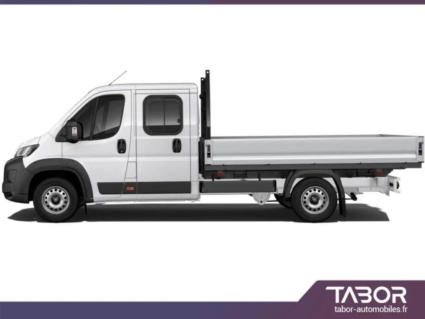 Peugeot Boxer Pritsche DoKa 435 BHDi 180 L4 cam Blanc - 2