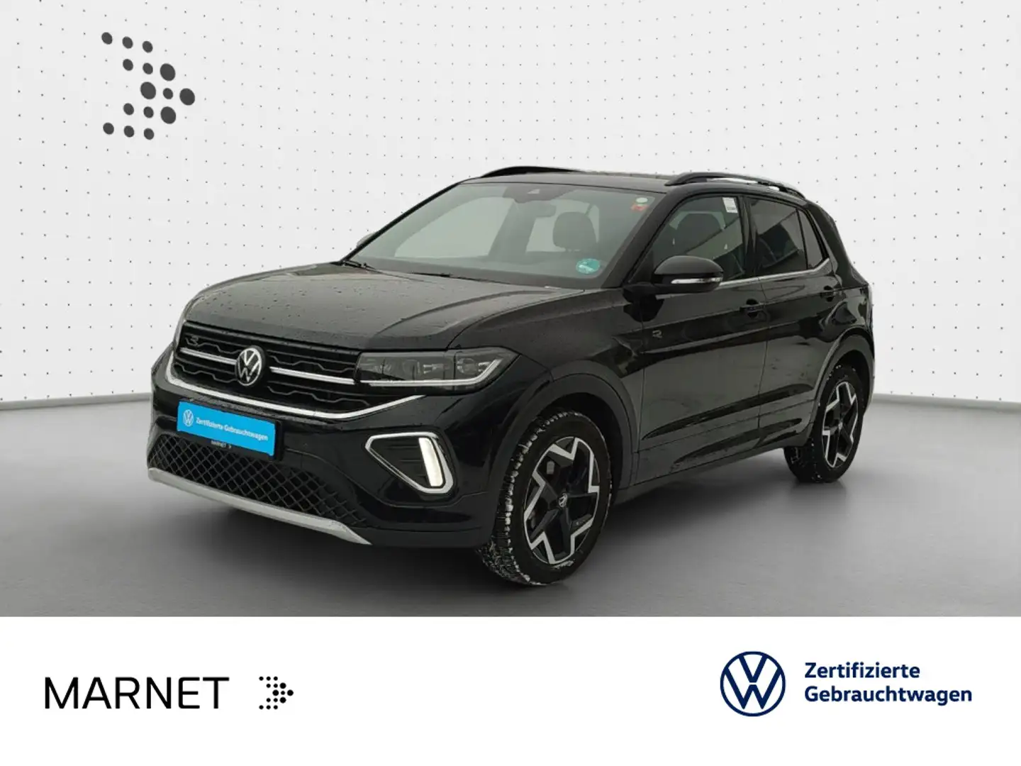 Volkswagen T-Cross 1.5 TSI DSG R-Line*Navi*AHK*IQ-Light*IQ- Schwarz - 1