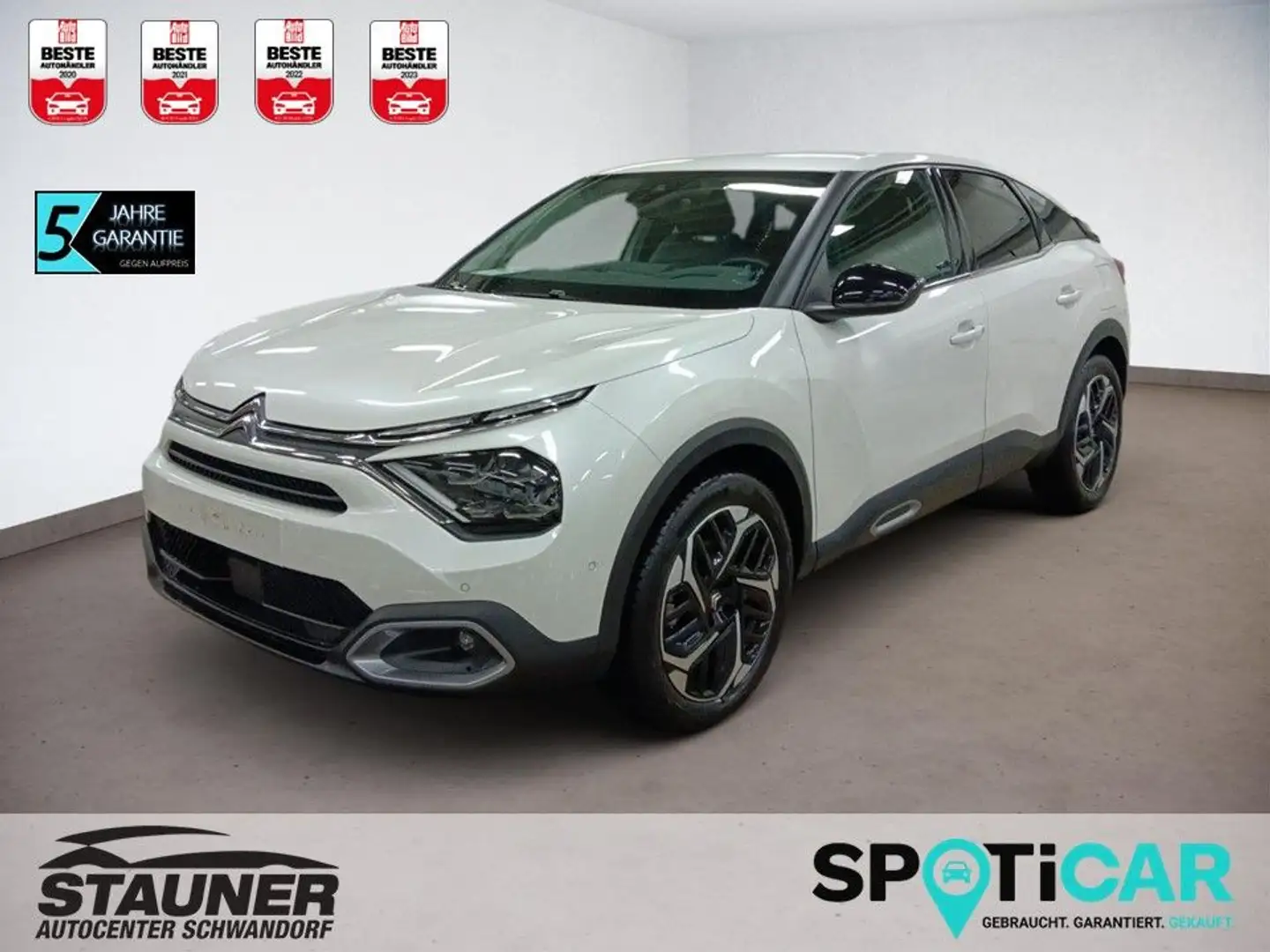 Citroen C4 BlueHDi S/S AT8 Shine *360°KAMERA*HEADUP* Weiß - 1