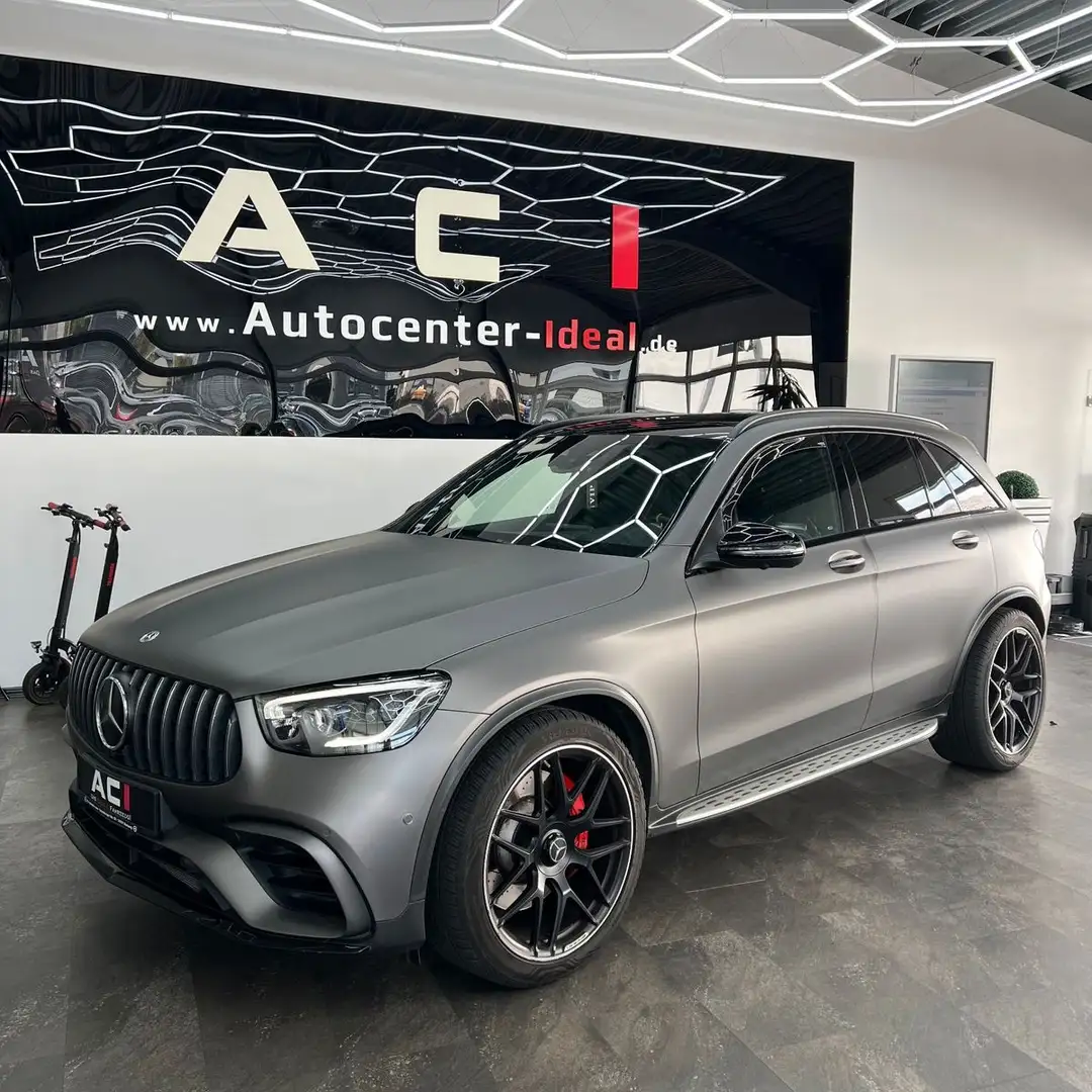 Mercedes-Benz GLC 63 AMG GLC 63 S AMG 4Mat,NightP.,He.Up,AirBal,BM,Perf.S Grau - 2