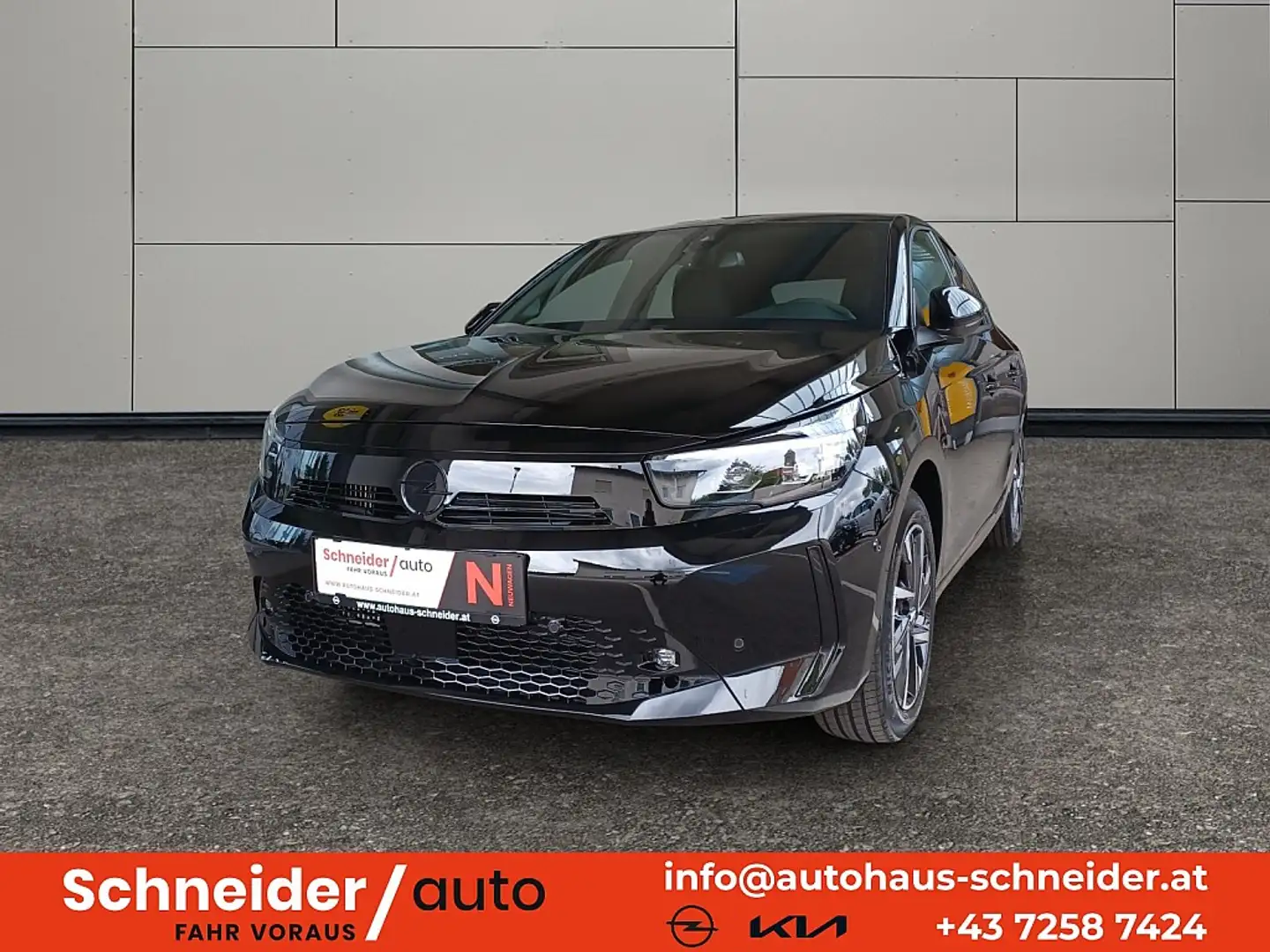 Opel Corsa 1,2 Direct Injection Turbo Euro 6.4 GS Aut. Schwarz - 1