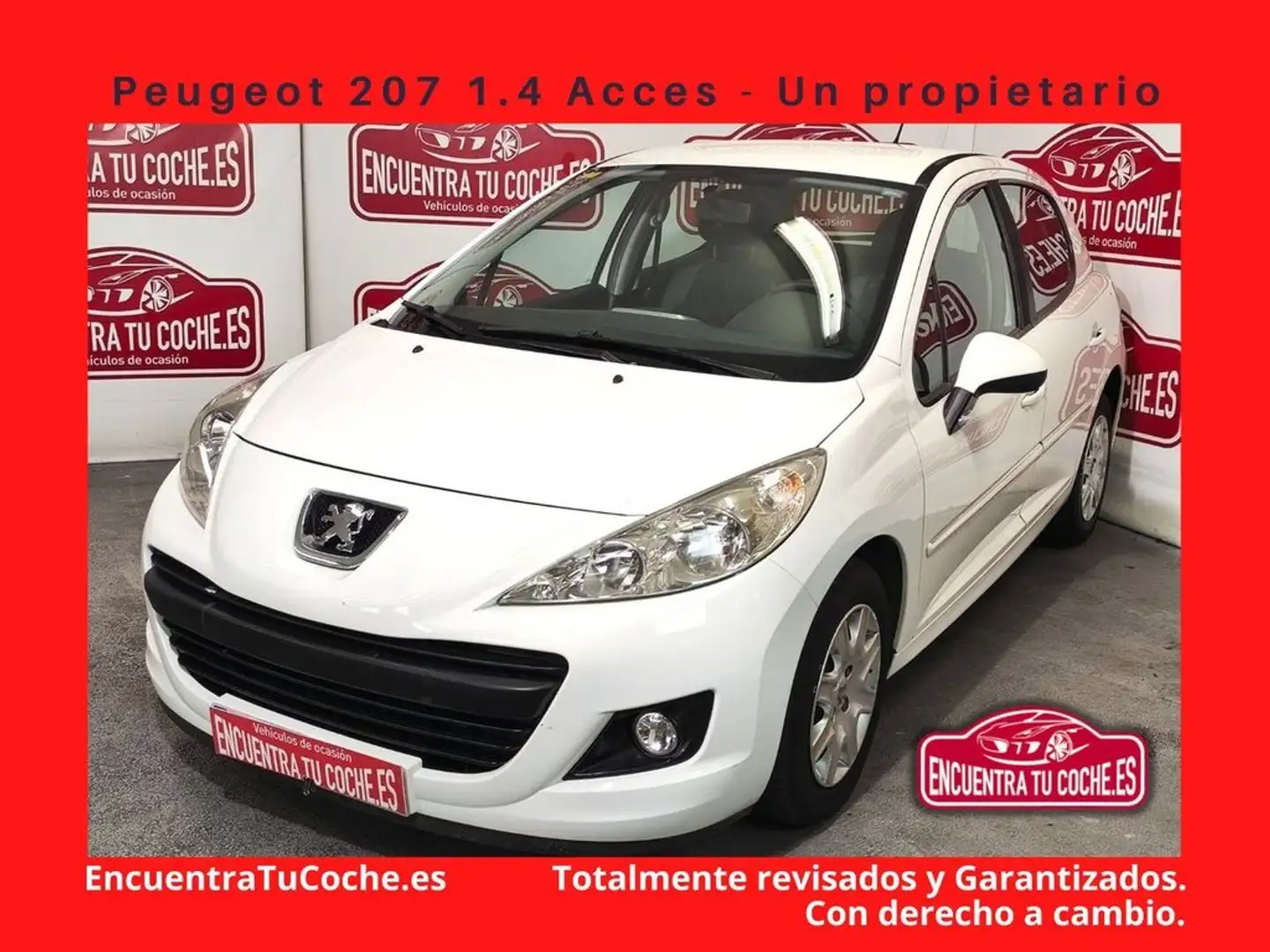 Peugeot 207 1.4i Active Blanco - 1