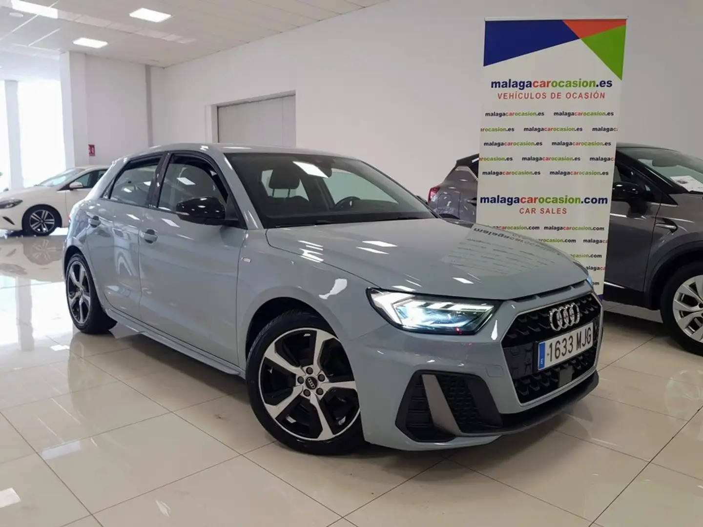 Audi A1 Sportback Adrenalin 30 TFSI 81kW S tron Gris - 1