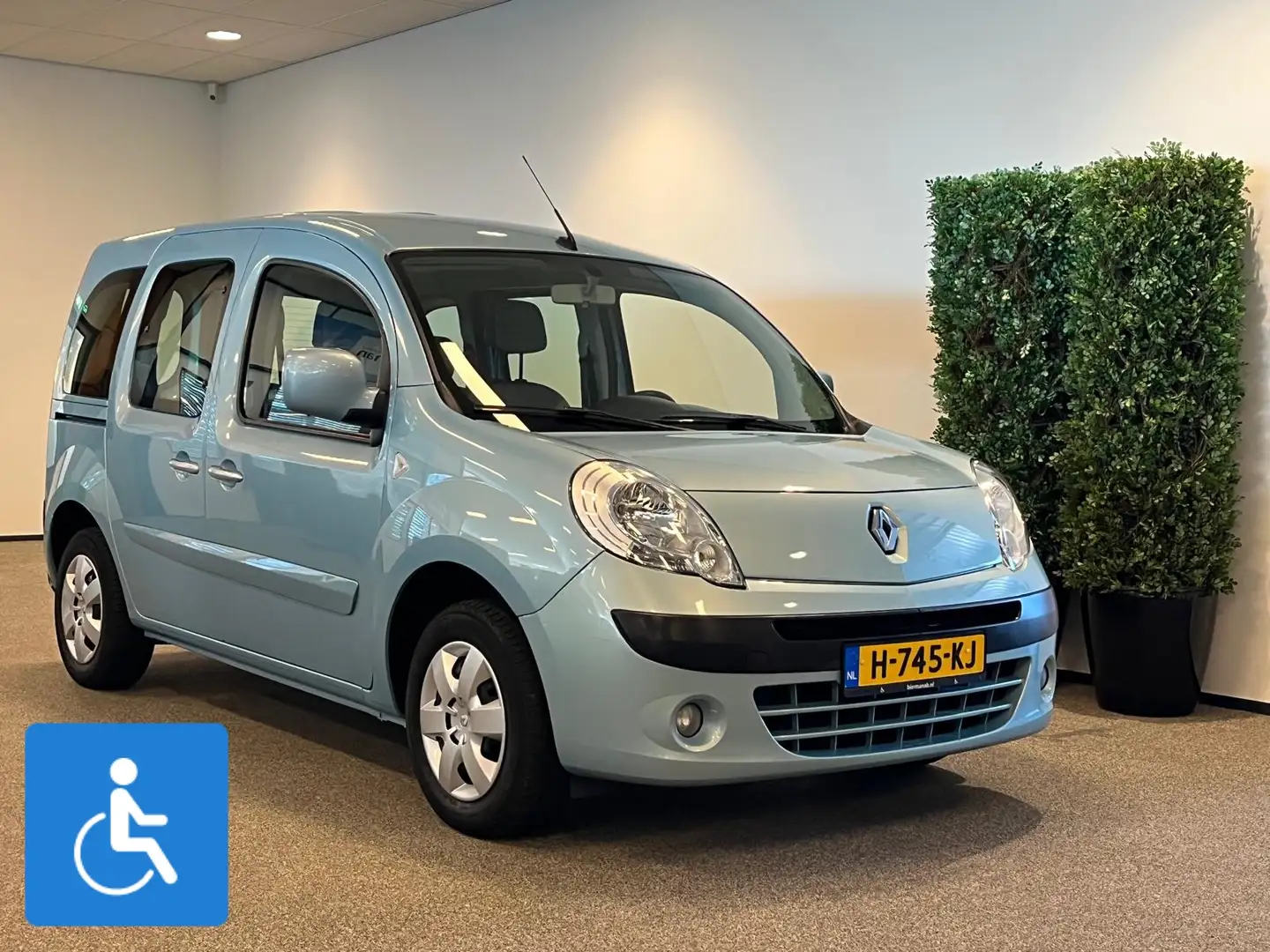 Renault Kangoo Rolstoelauto 3+1 incl. luchtvering Bleu - 1