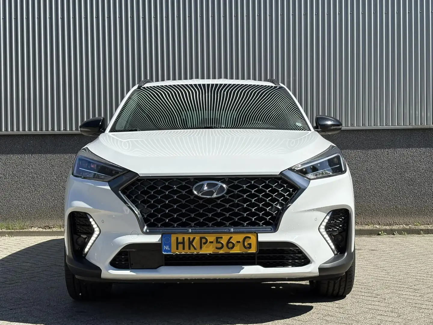 Hyundai TUCSON 1.6 T-GDi 177pk 7-DCT N-Line | Stoelverwarming Voo Wit - 2