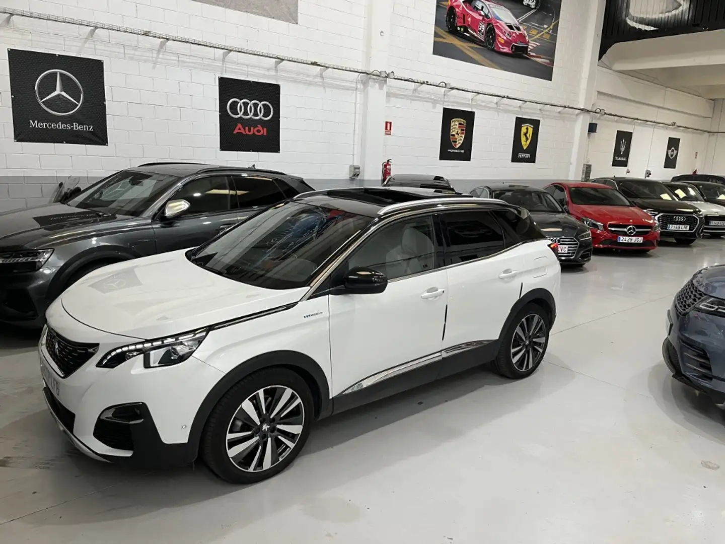 Peugeot 3008 Hybrid4 300 GT e-EAT8 Blanco - 2