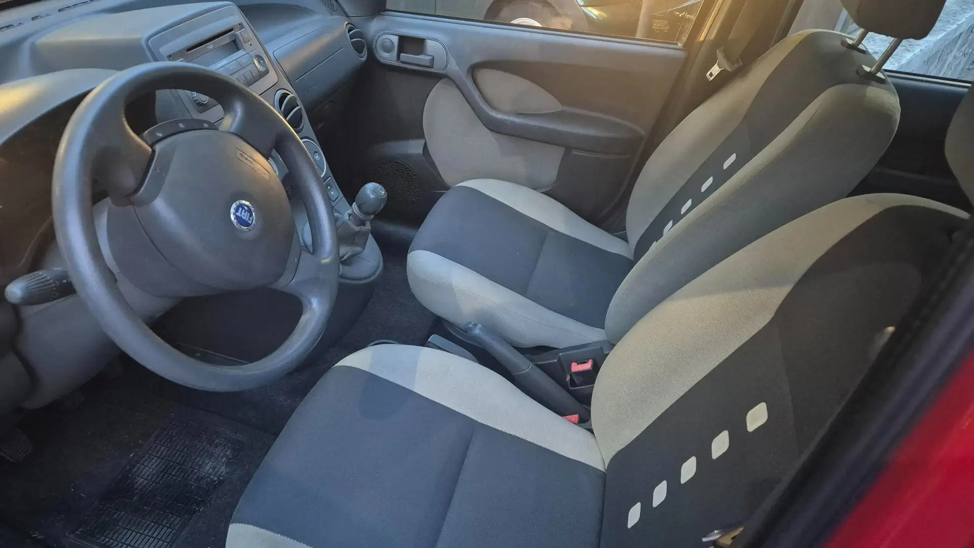 Fiat Panda Panda II  1.3 mjt 16v Climbing 4x4 Rouge - 2