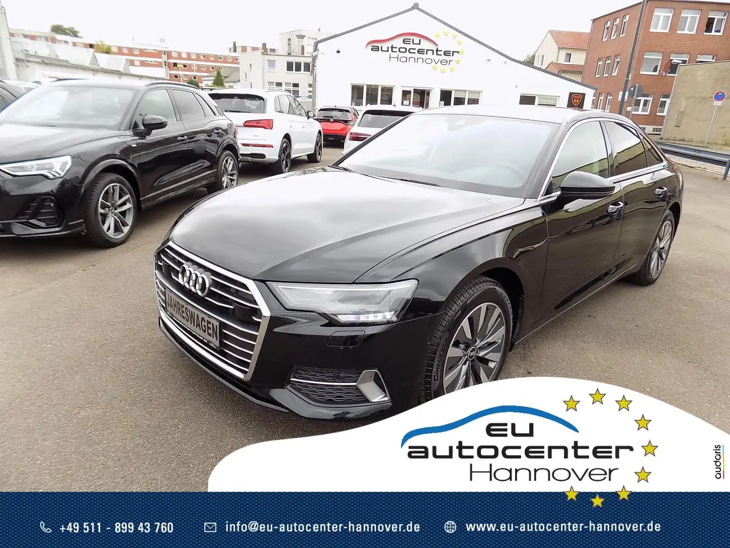 Audi A6 40 TDI SPORT S-Tronic LEDER ACC NAVI P-Tour Schwarz - 1