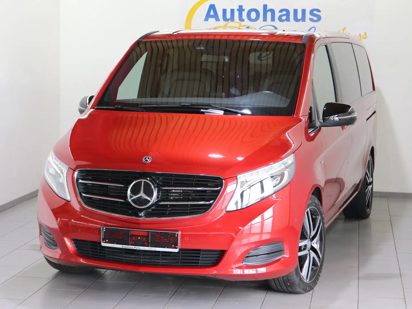 Mercedes-Benz V 250 D 7G LANG AVANTG SPORTPAKET"NAPPA"360"DTR"STANDHZG Rot - 2