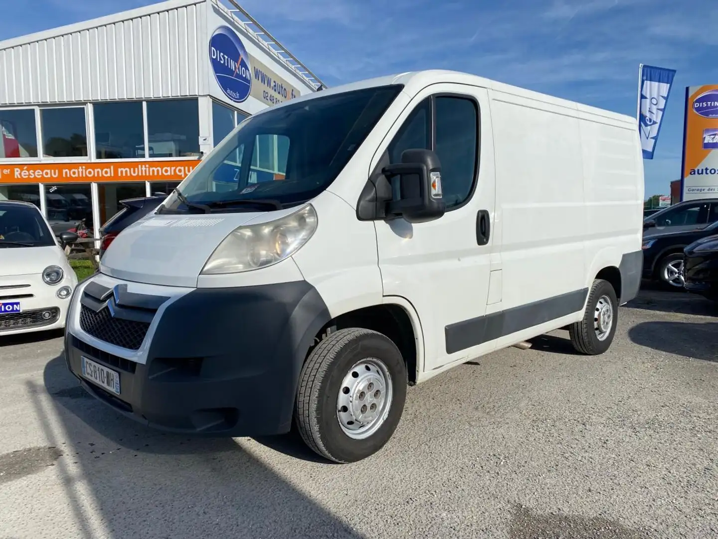 Citroen Jumper 2.2 HDi - 130 Fourgon Tolé L1H1 Confort + Attelag Fehér - 1